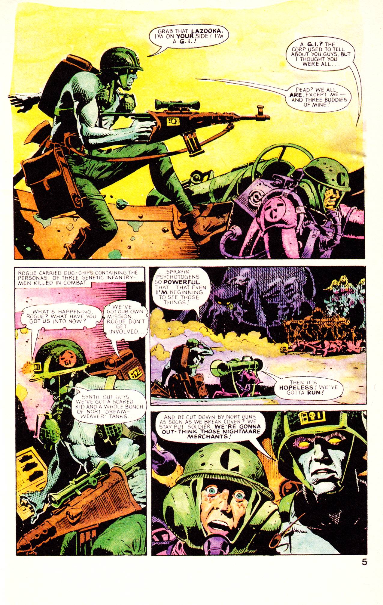Read online Rogue Trooper (1986) comic -  Issue #5 - 7