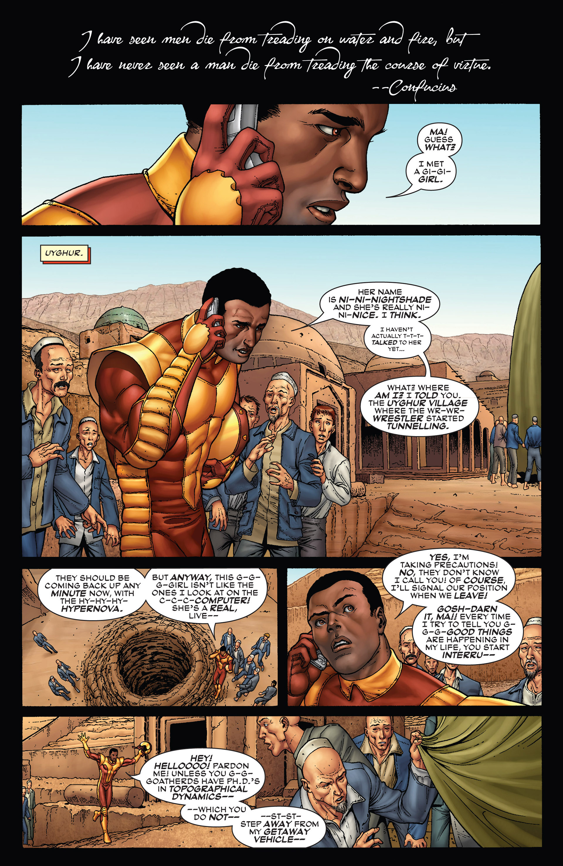 Read online Super-Villain Team-Up/MODOK's 11 comic -  Issue #4 - 3