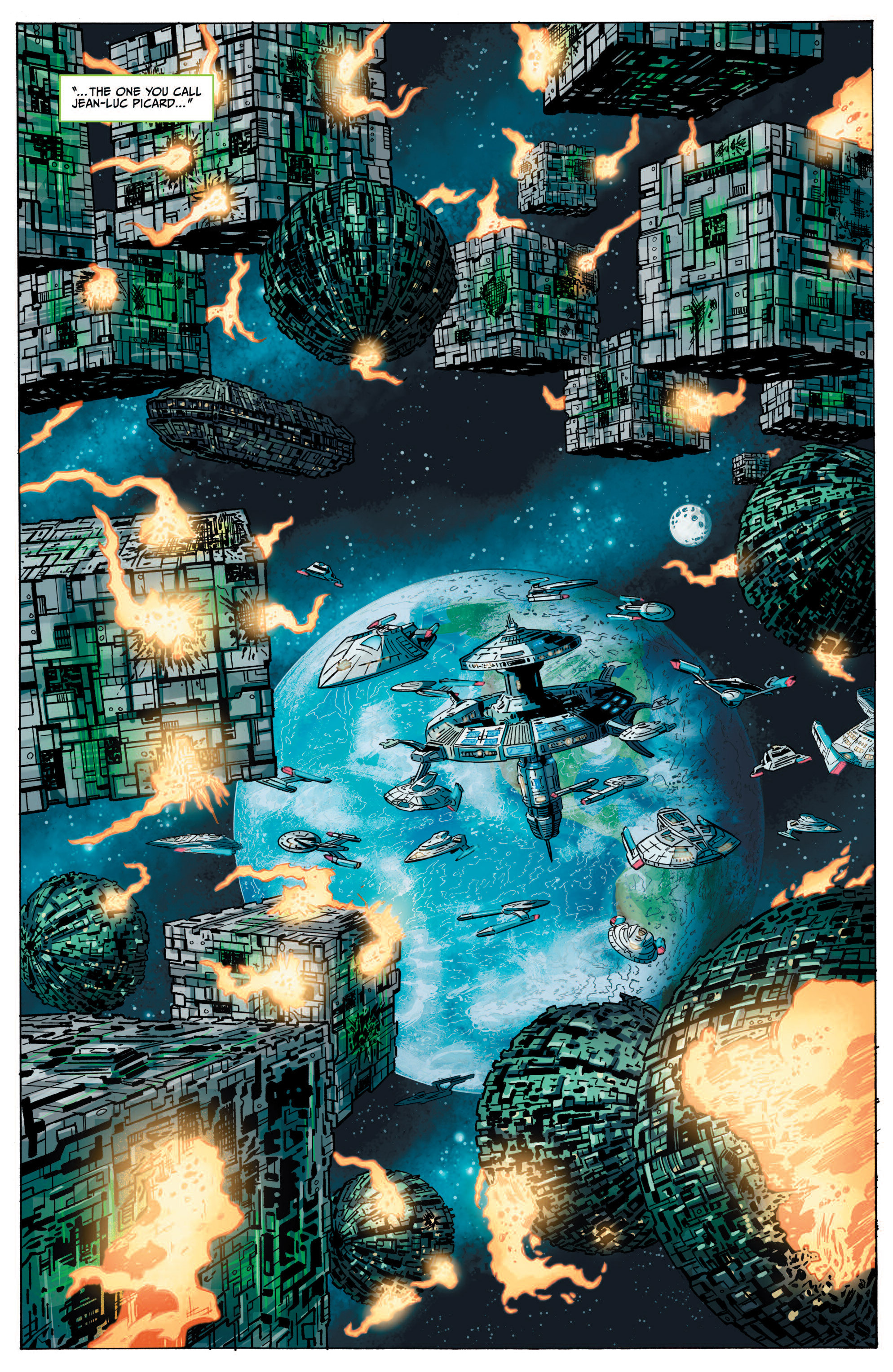 Read online Star Trek: The Next Generation - Hive comic -  Issue #1 - 14