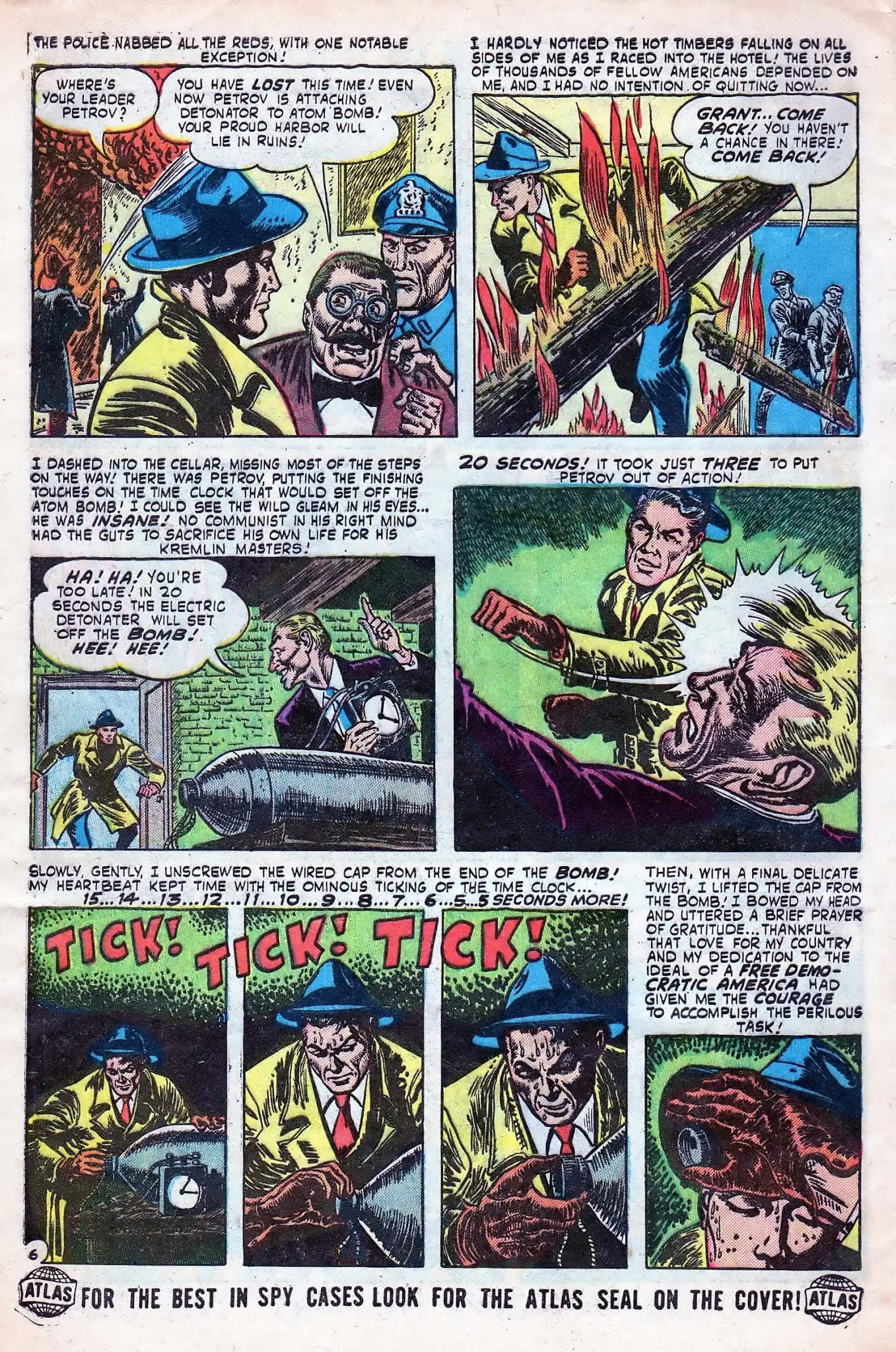 Read online Spy Cases comic -  Issue #18 - 32