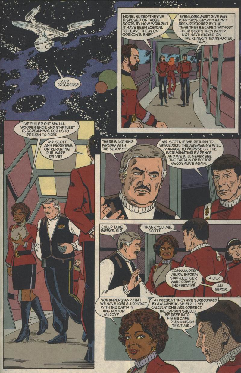 Read online Star Trek VI: The Undiscovered Country comic -  Issue # Full - 30