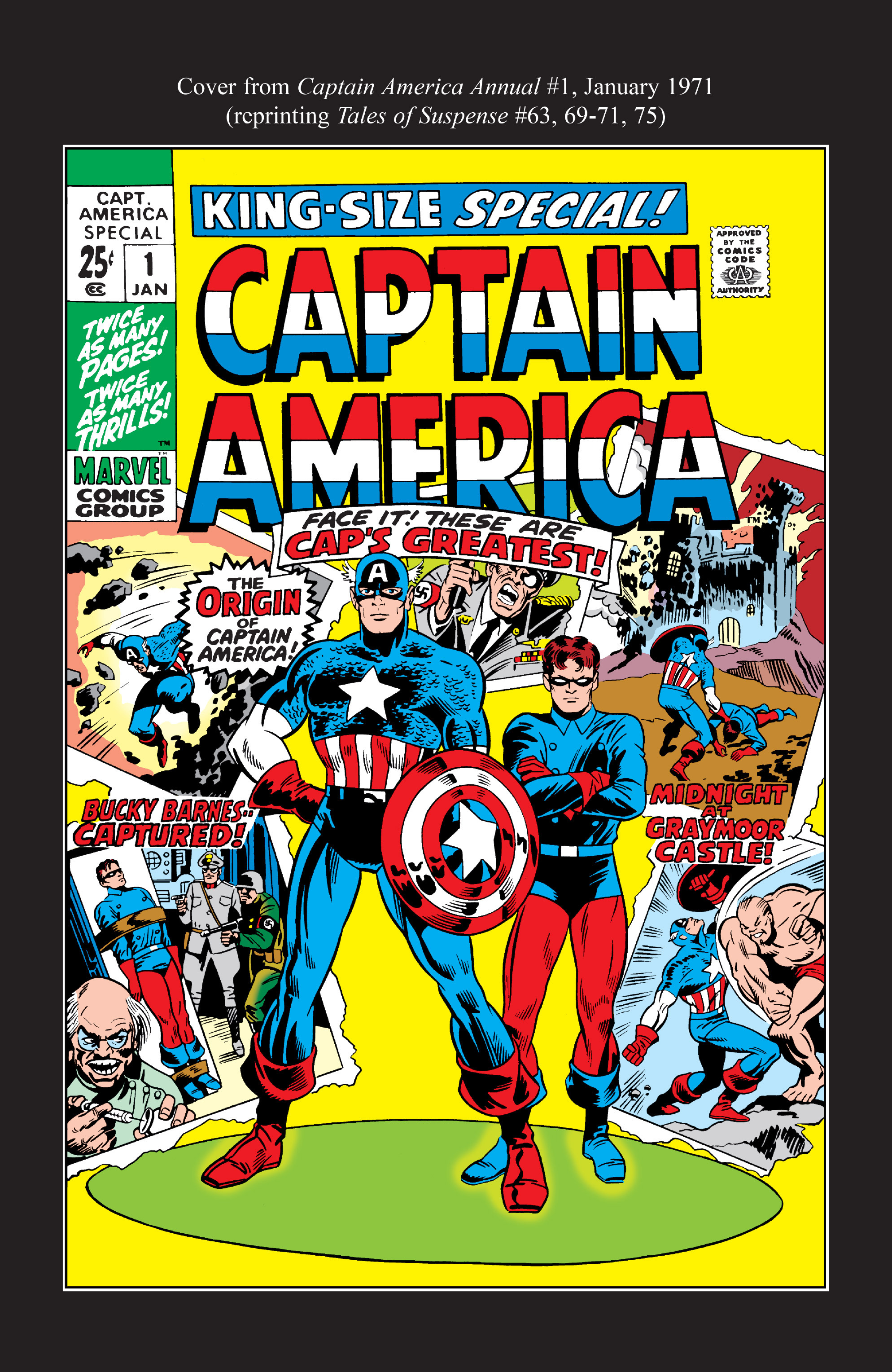 Read online Marvel Masterworks: Captain America comic -  Issue # TPB 5 (Part 3) - 46