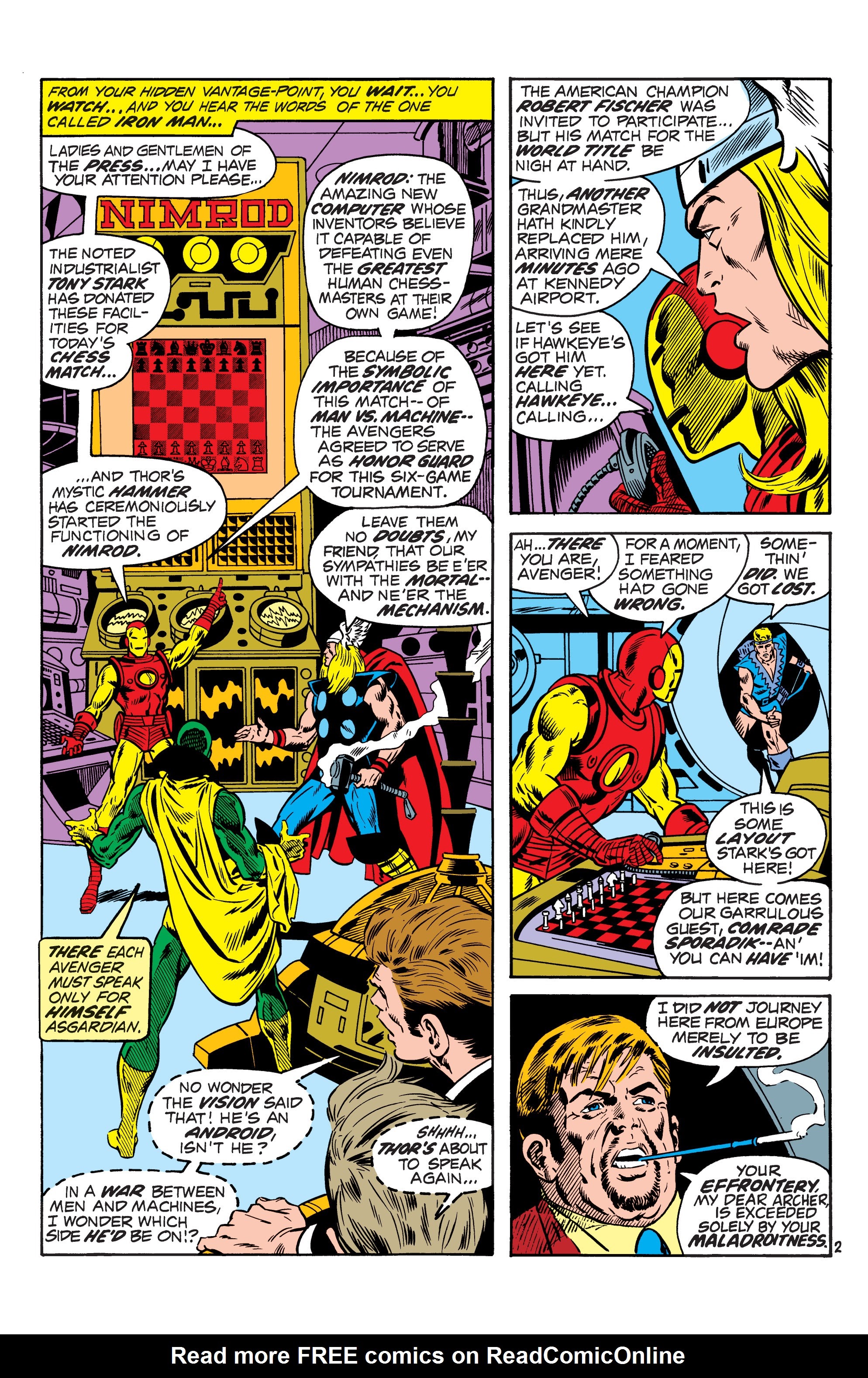 Read online The Avengers (1963) comic -  Issue #101 - 3