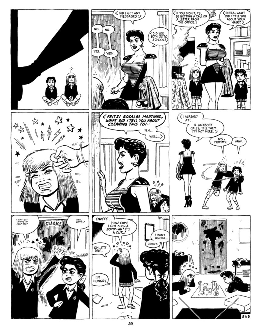 Read online Love and Rockets (1982) comic -  Issue #41 - 32