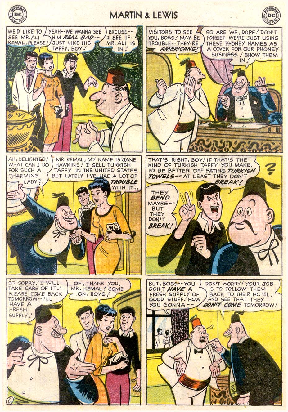 Read online The Adventures of Dean Martin and Jerry Lewis comic -  Issue #38 - 8