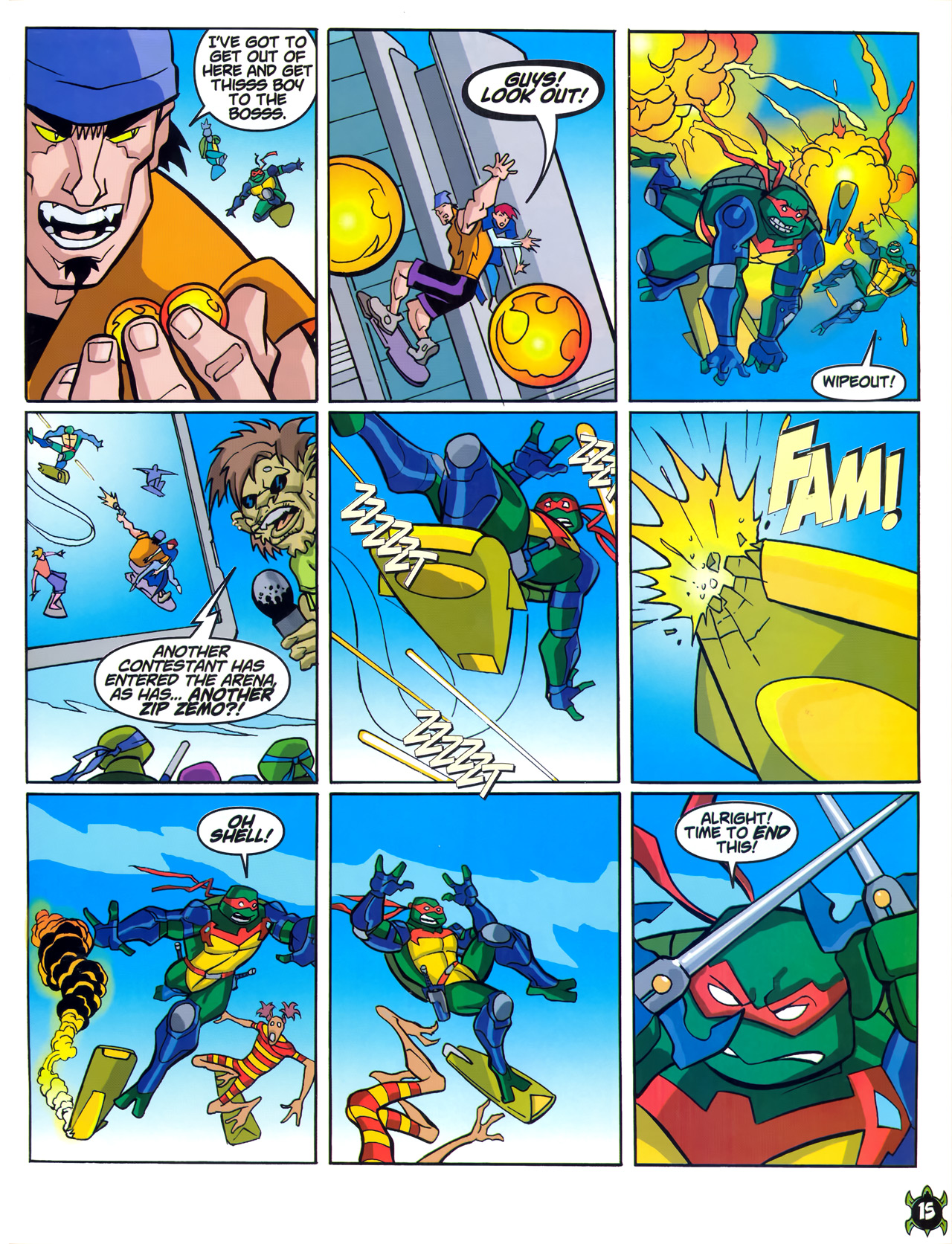 Read online Teenage Mutant Ninja Turtles Comic comic -  Issue #1 - 13