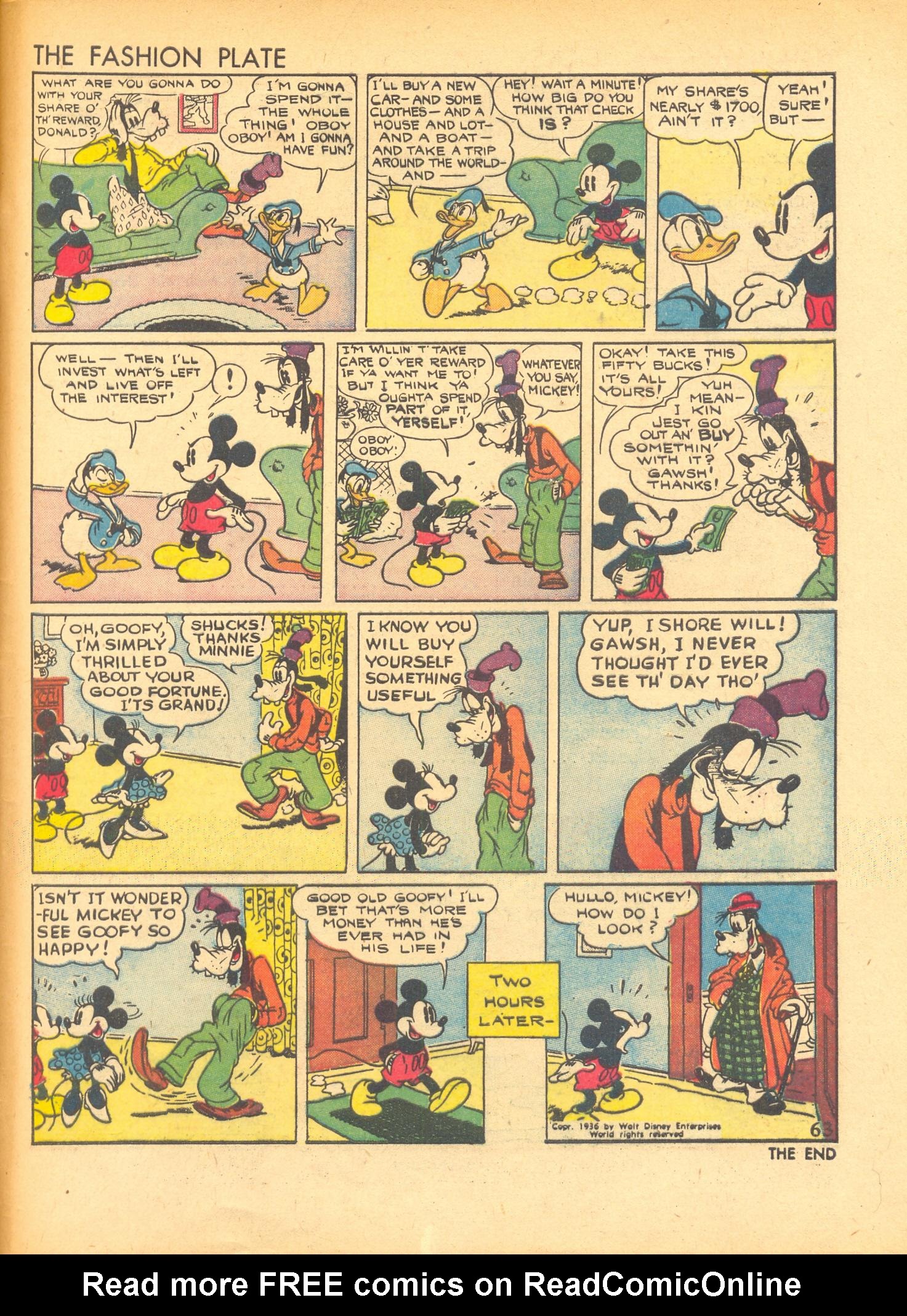 Read online Walt Disney's Comics and Stories comic -  Issue #4 - 65