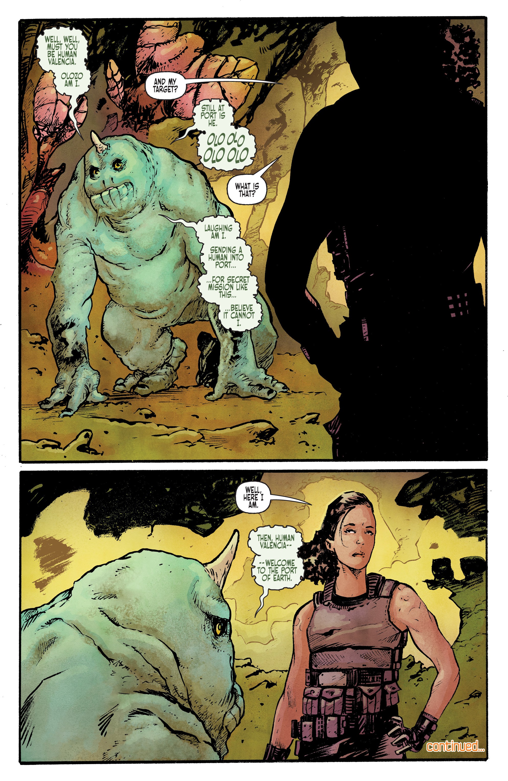 Read online Port of Earth comic -  Issue #9 - 24