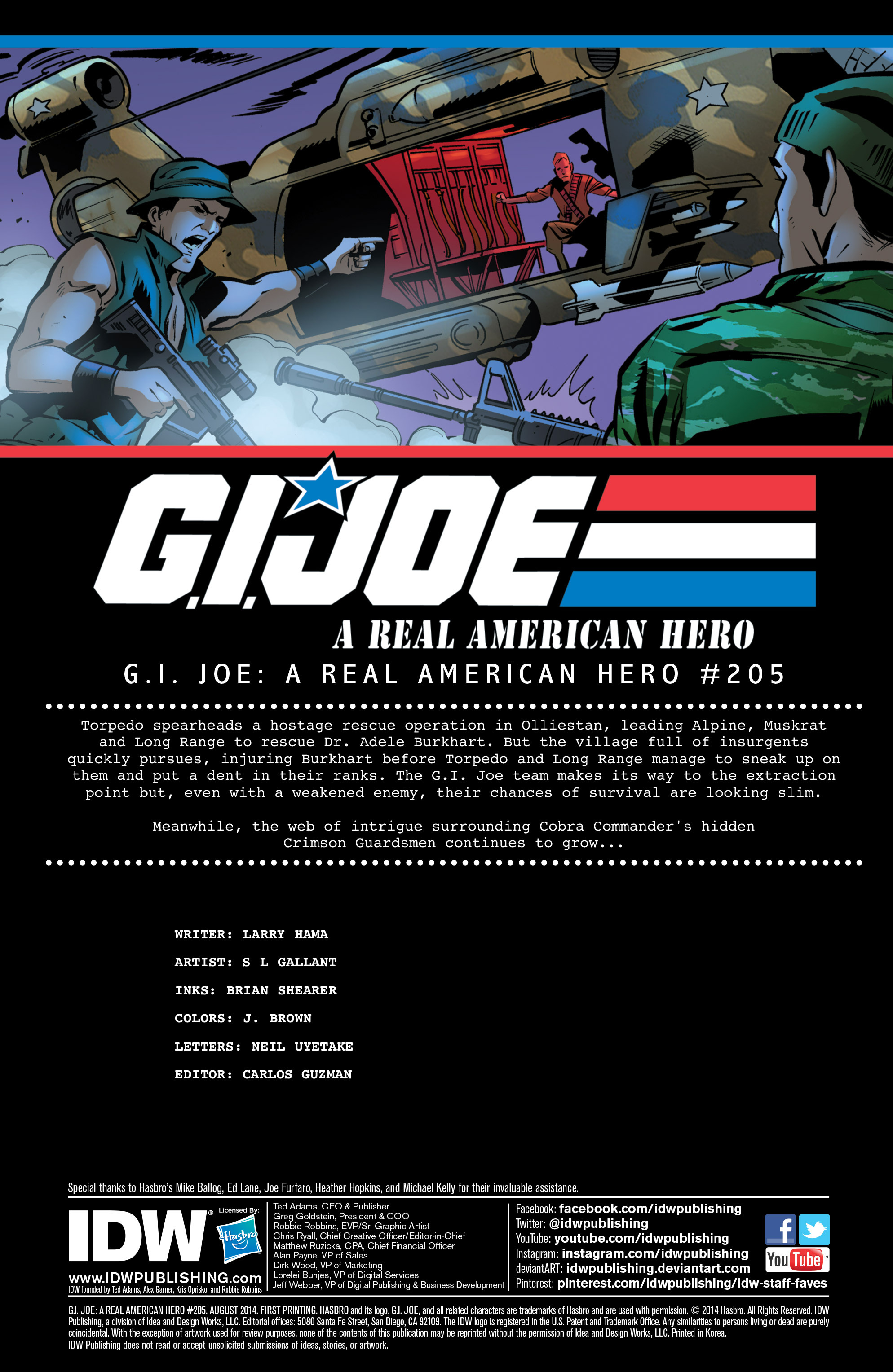 Read online G.I. Joe: A Real American Hero comic -  Issue #205 - 2