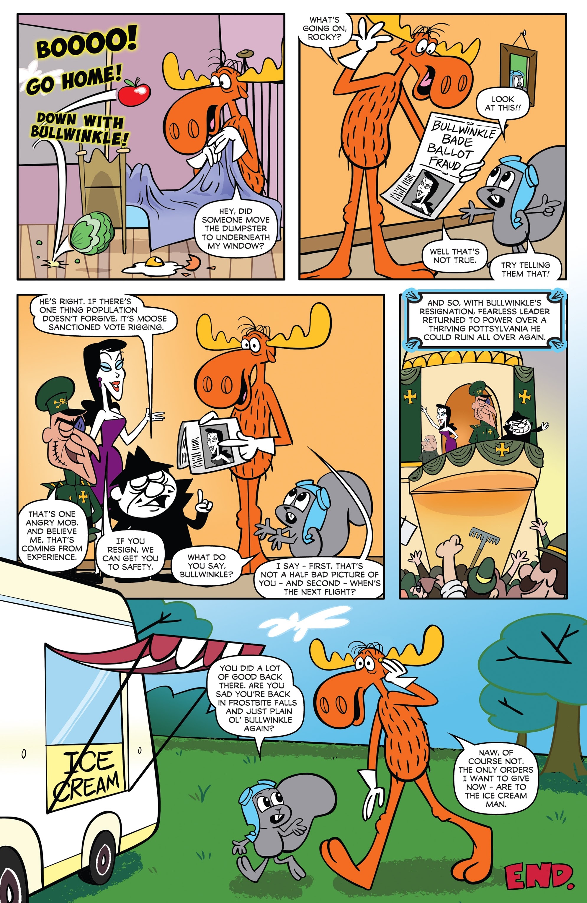 Read online The Rocky & Bullwinkle Show comic -  Issue #1 - 18