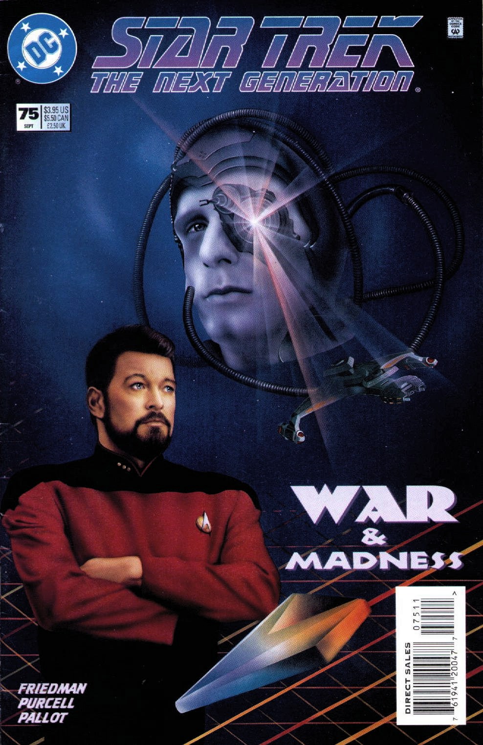 Read online Star Trek: The Next Generation (1989) comic -  Issue #75 - 1