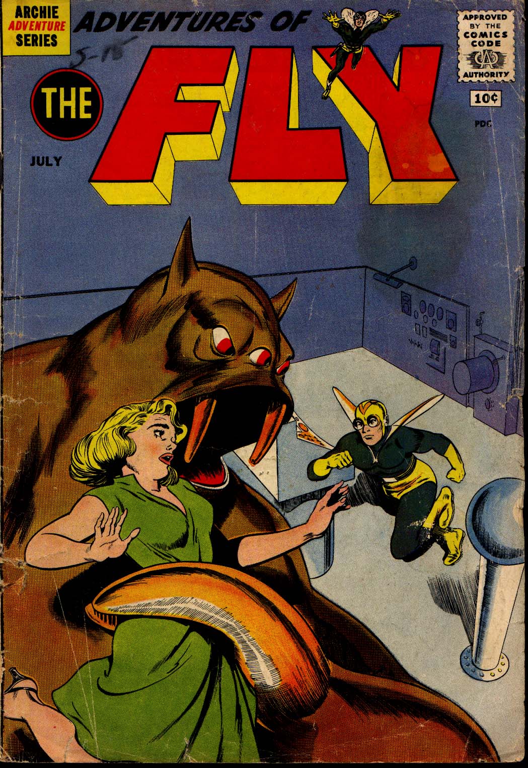 Read online Adventures of the Fly comic -  Issue #13 - 1