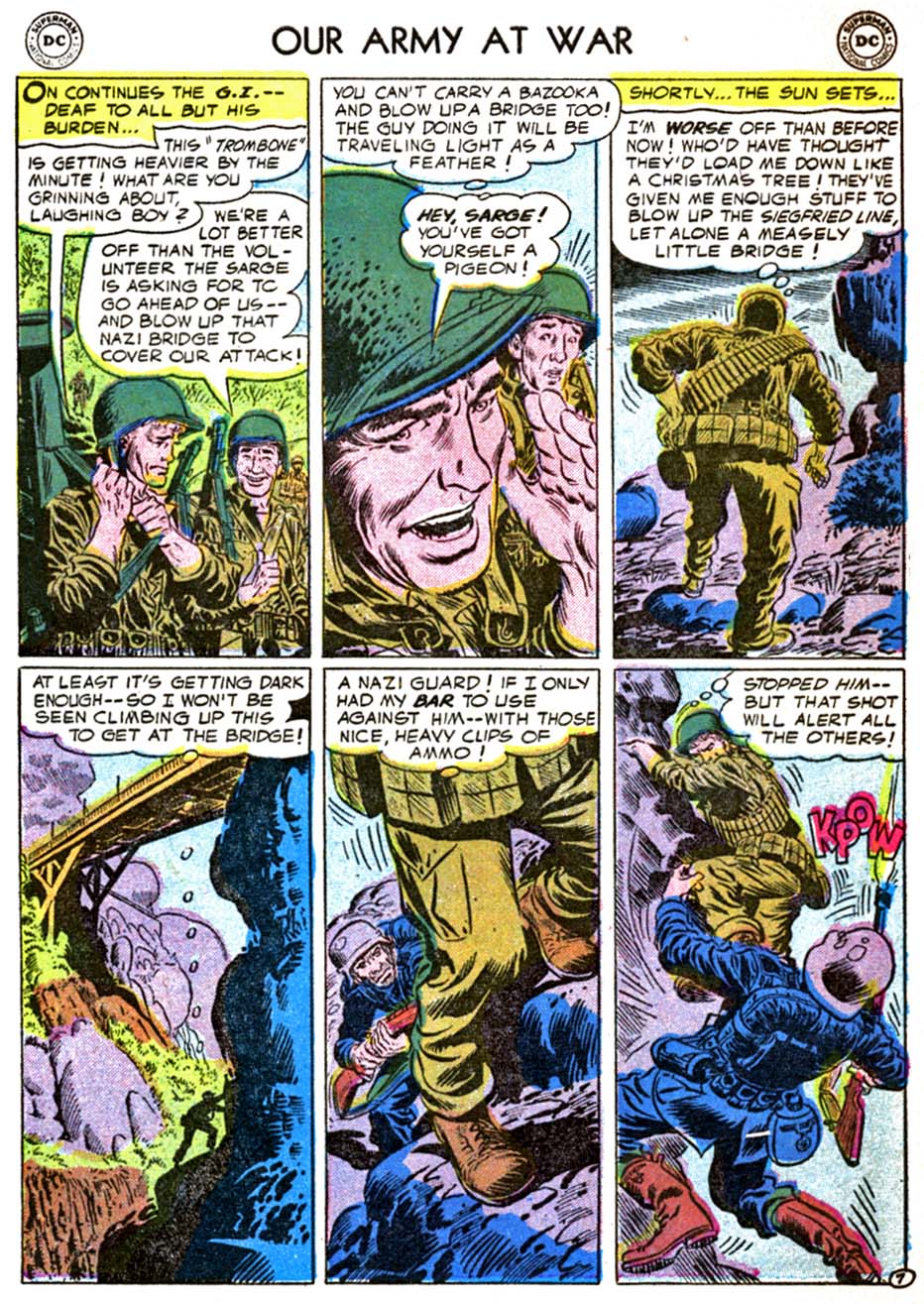 Read online Our Army at War (1952) comic -  Issue #46 - 9