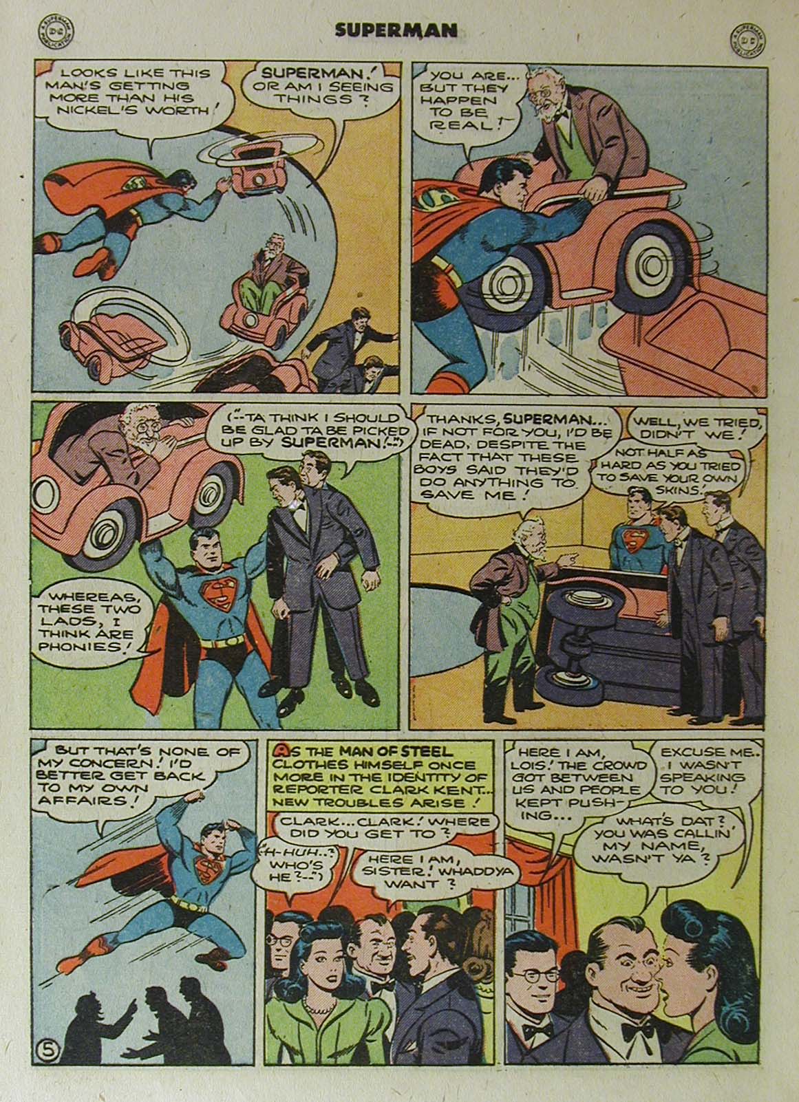Read online Superman (1939) comic -  Issue #29 - 42