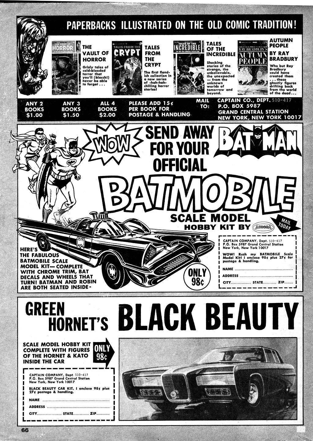 Read online Creepy (1964) comic -  Issue #17 - 66