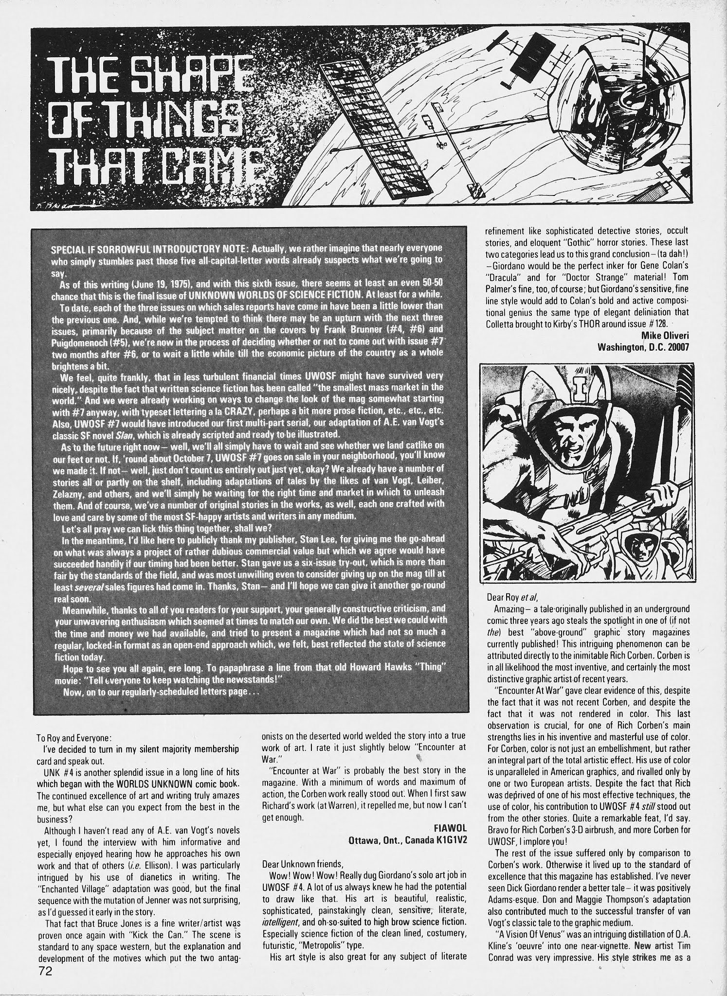 Read online Unknown Worlds of Science Fiction comic -  Issue #6 - 72