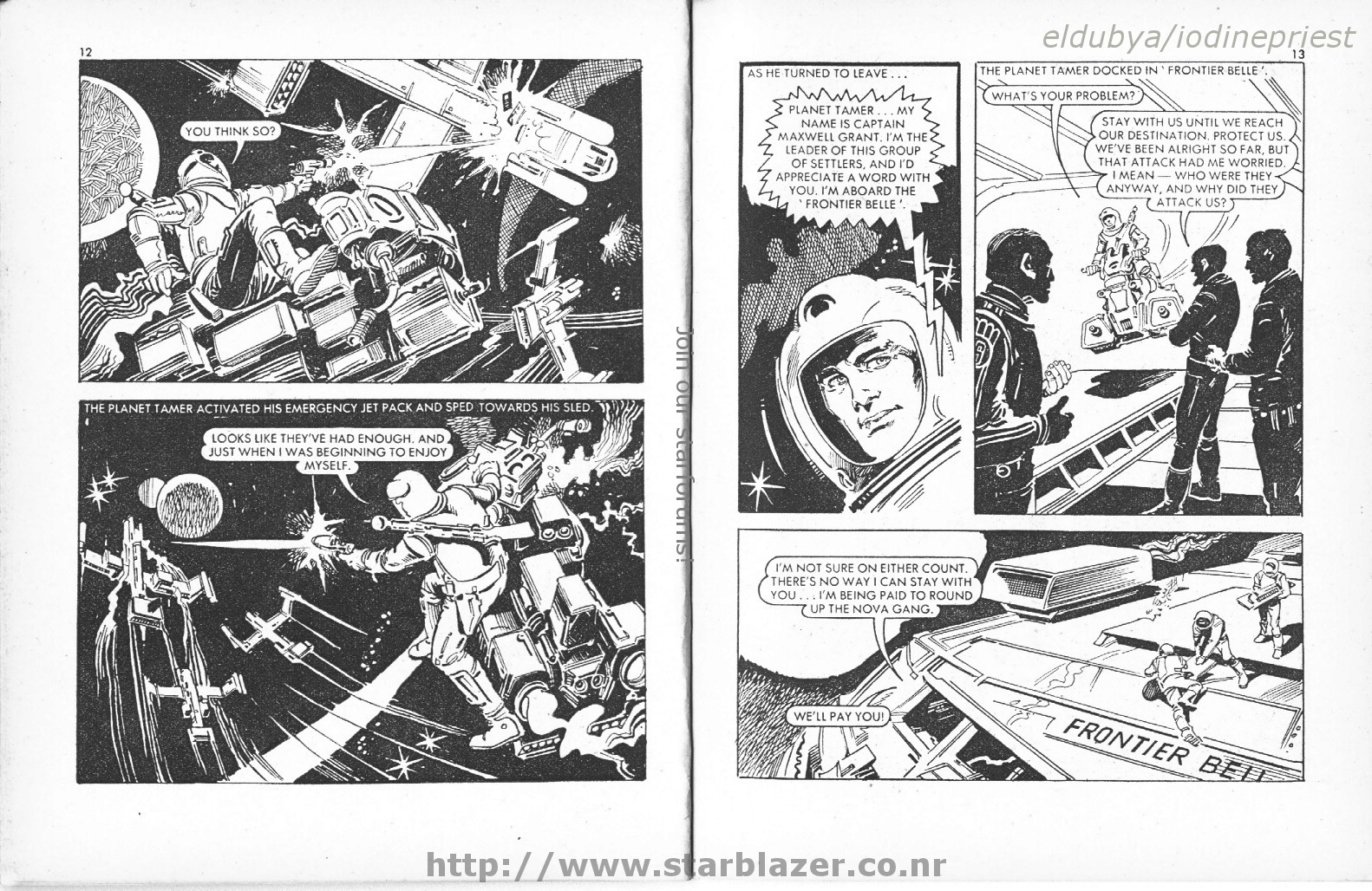 Read online Starblazer comic -  Issue #40 - 8