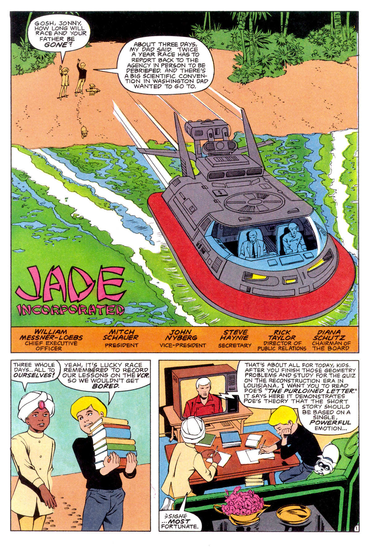 Read online Jonny Quest comic -  Issue #5 - 3