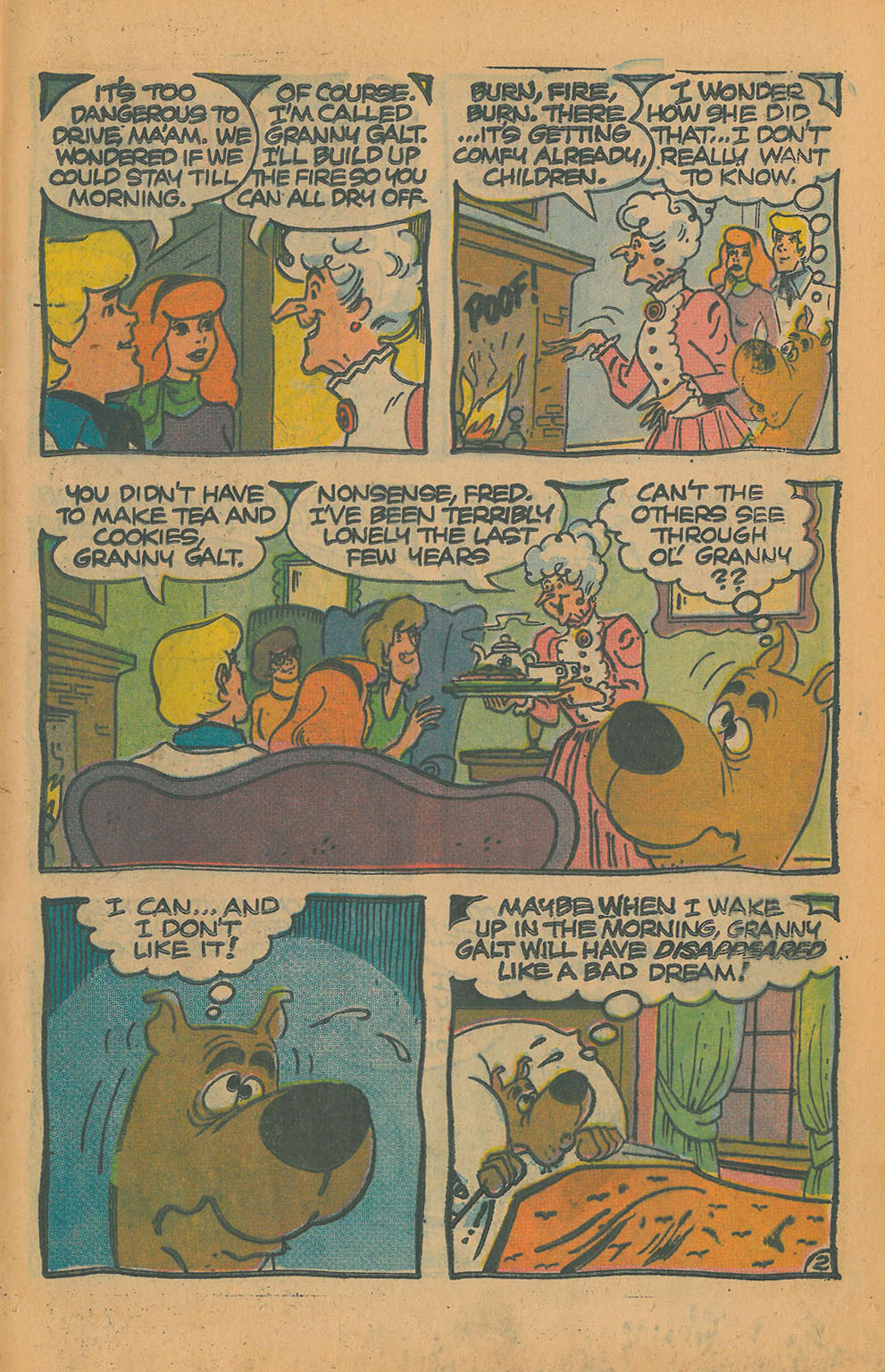 Read online Scooby Doo, Where Are You? (1975) comic -  Issue #5 - 25