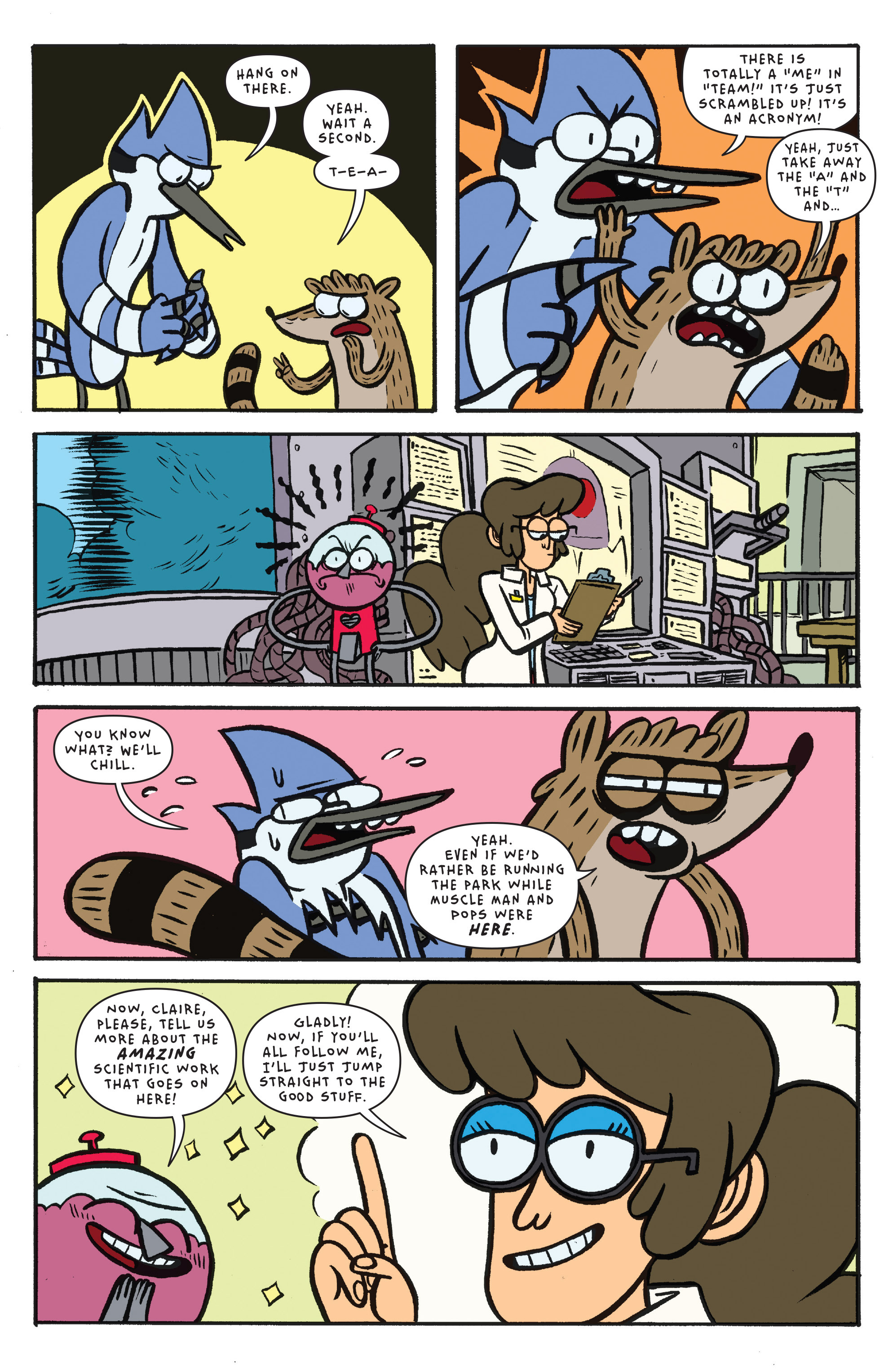 Read online Regular Show comic -  Issue #21 - 5