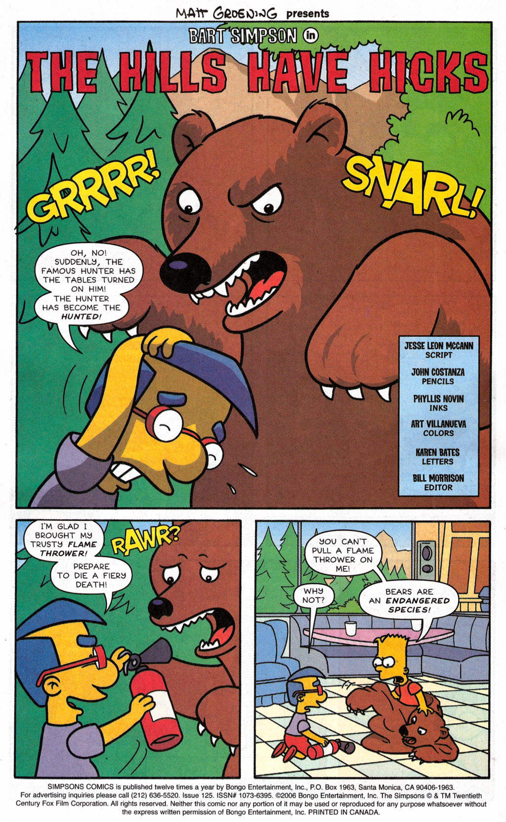 Read online Simpsons Comics comic -  Issue #125 - 2