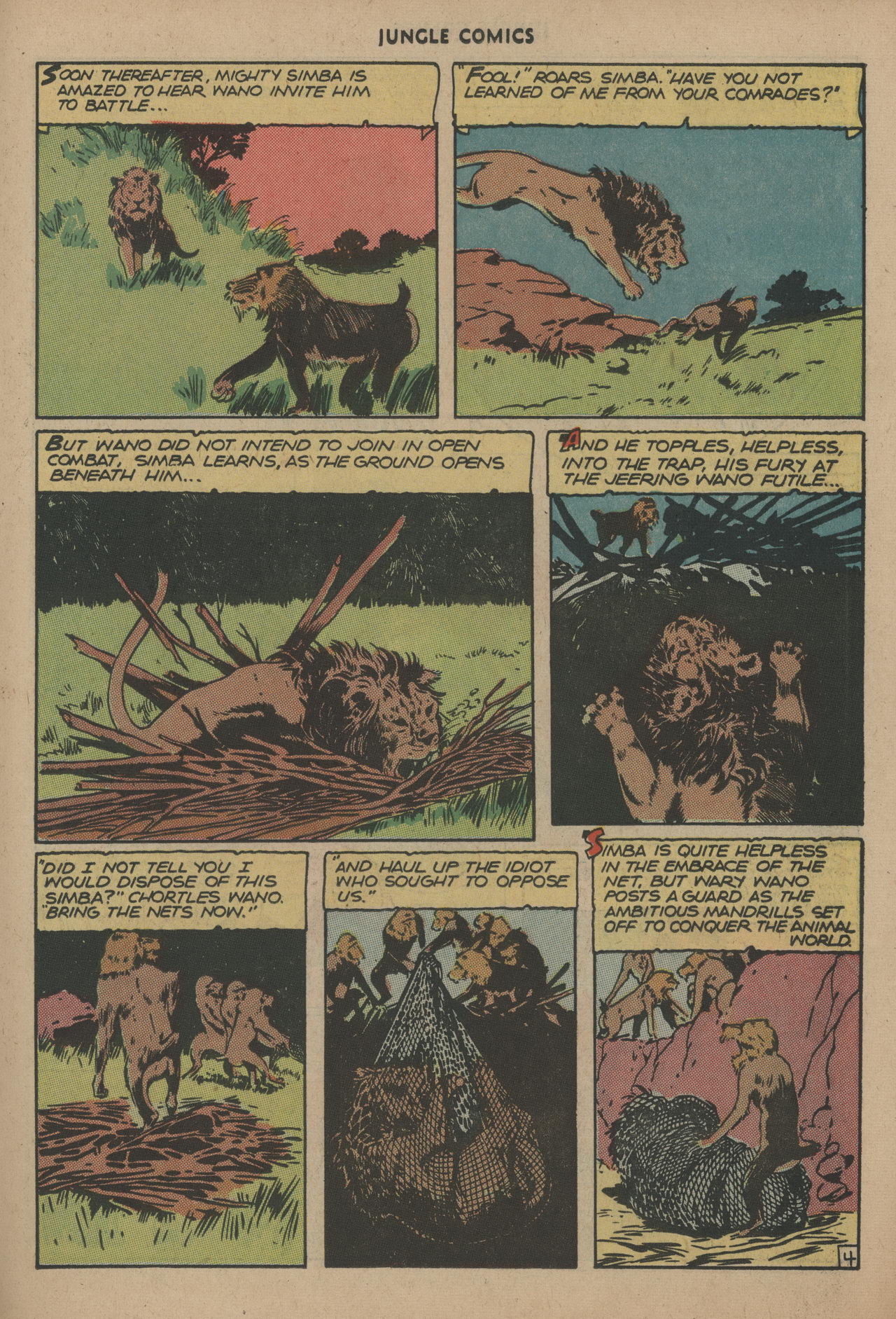 Read online Jungle Comics comic -  Issue #81 - 17