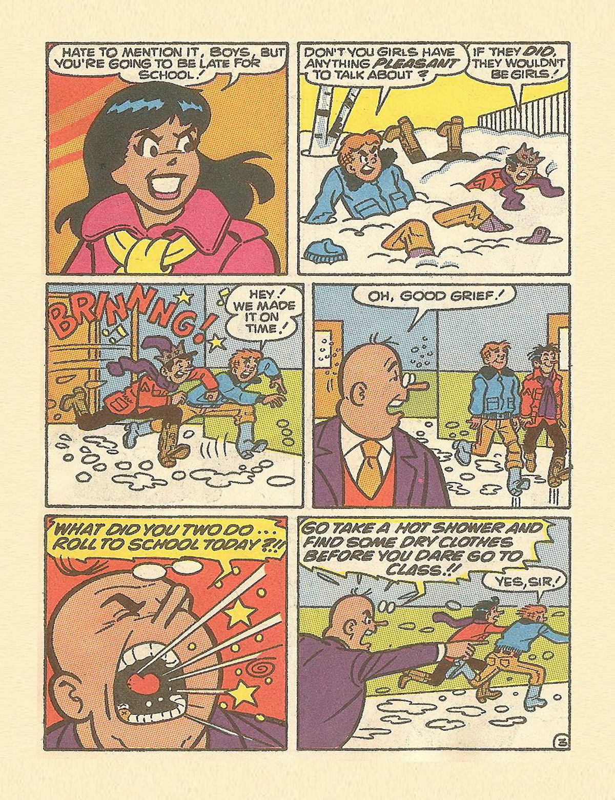 Read online Betty and Veronica Digest Magazine comic -  Issue #23 - 136