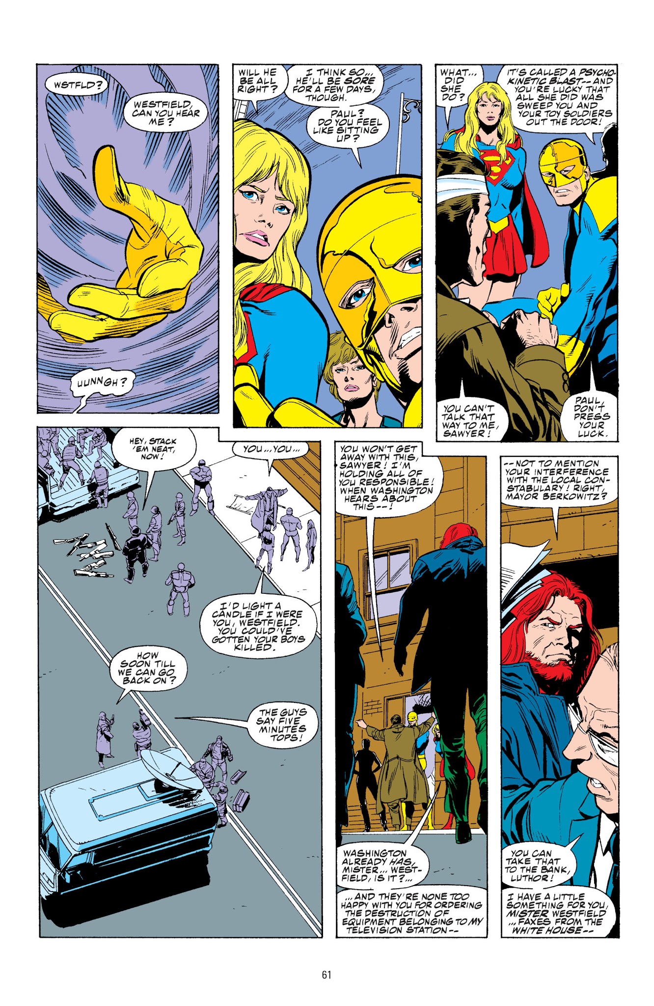 Read online Superman: Funeral For A Friend comic -  Issue # TPB - 56