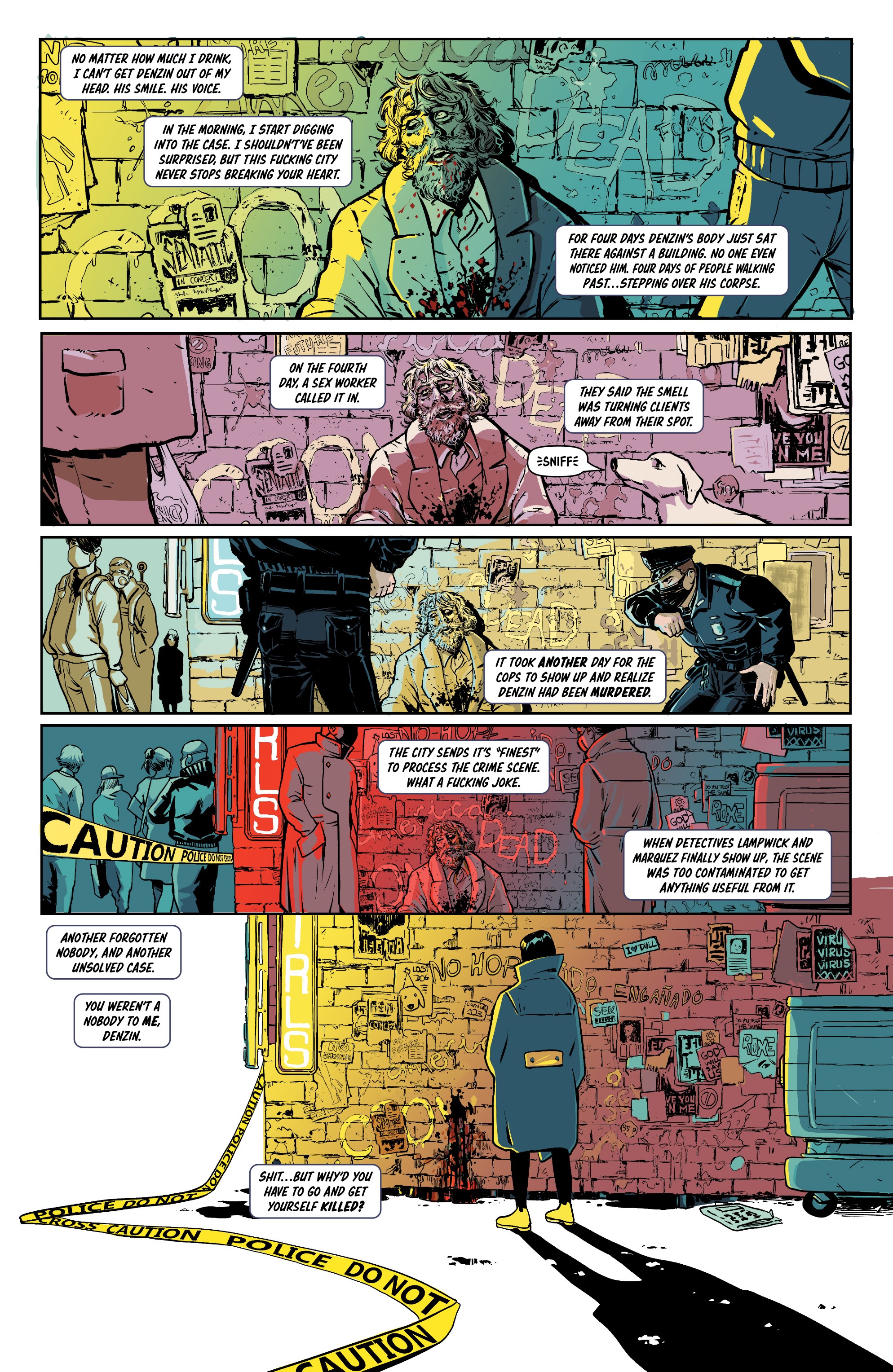 Read online Bylines in Blood comic -  Issue #1 - 10