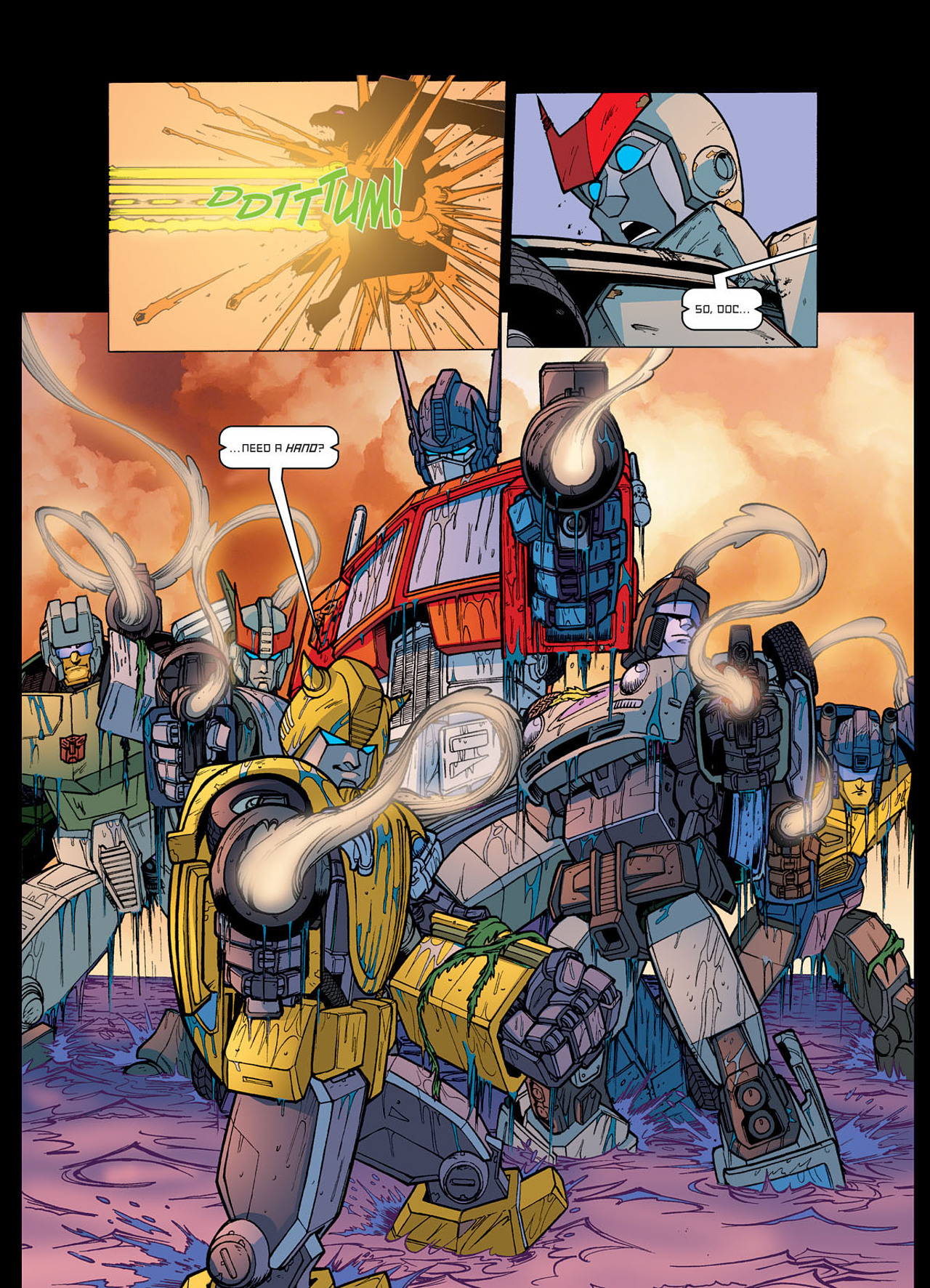 Read online The Transformers: Devastation comic -  Issue #3 - 25