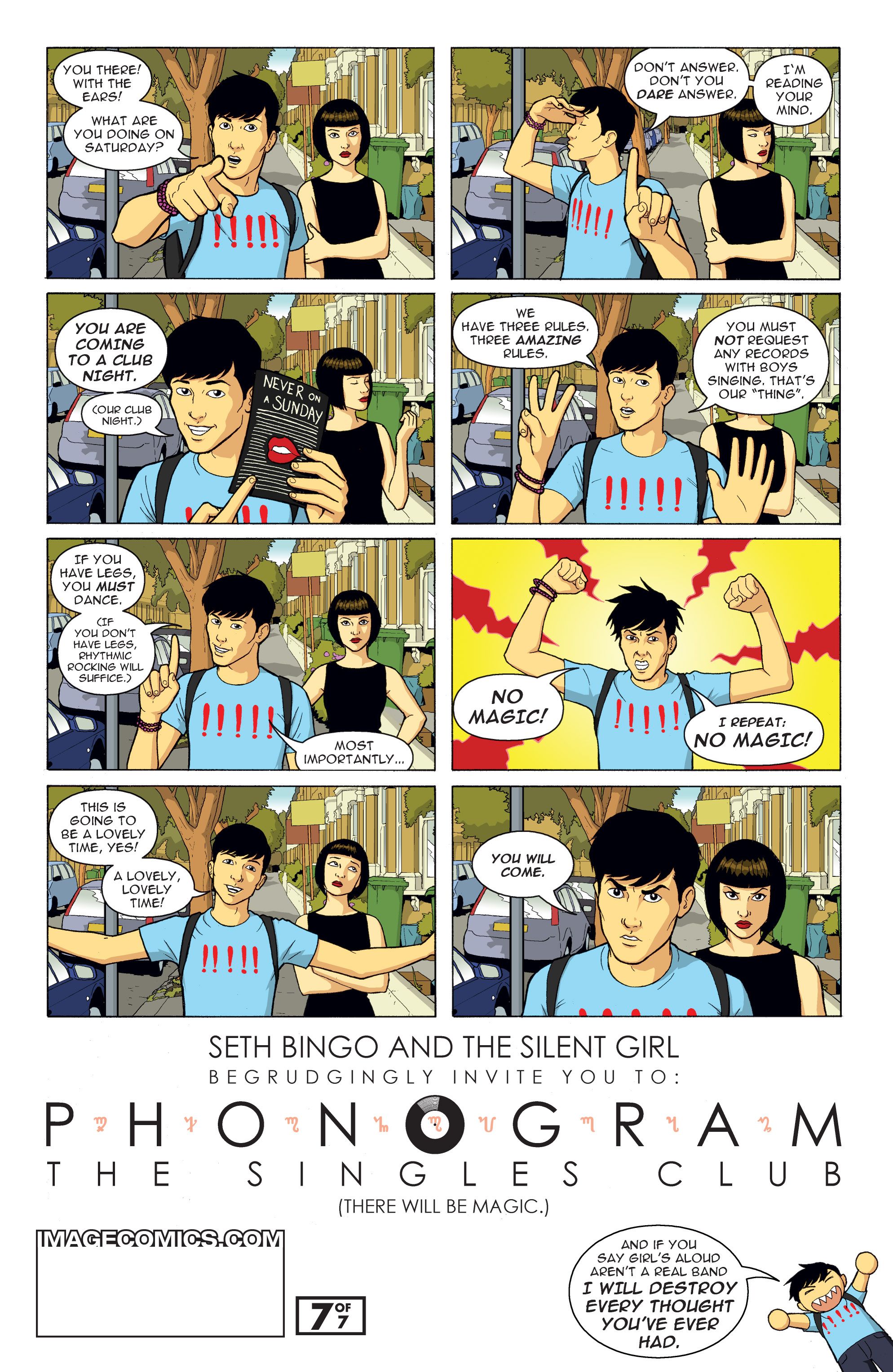 Read online Phonogram: The Singles Club comic -  Issue #7 - 31