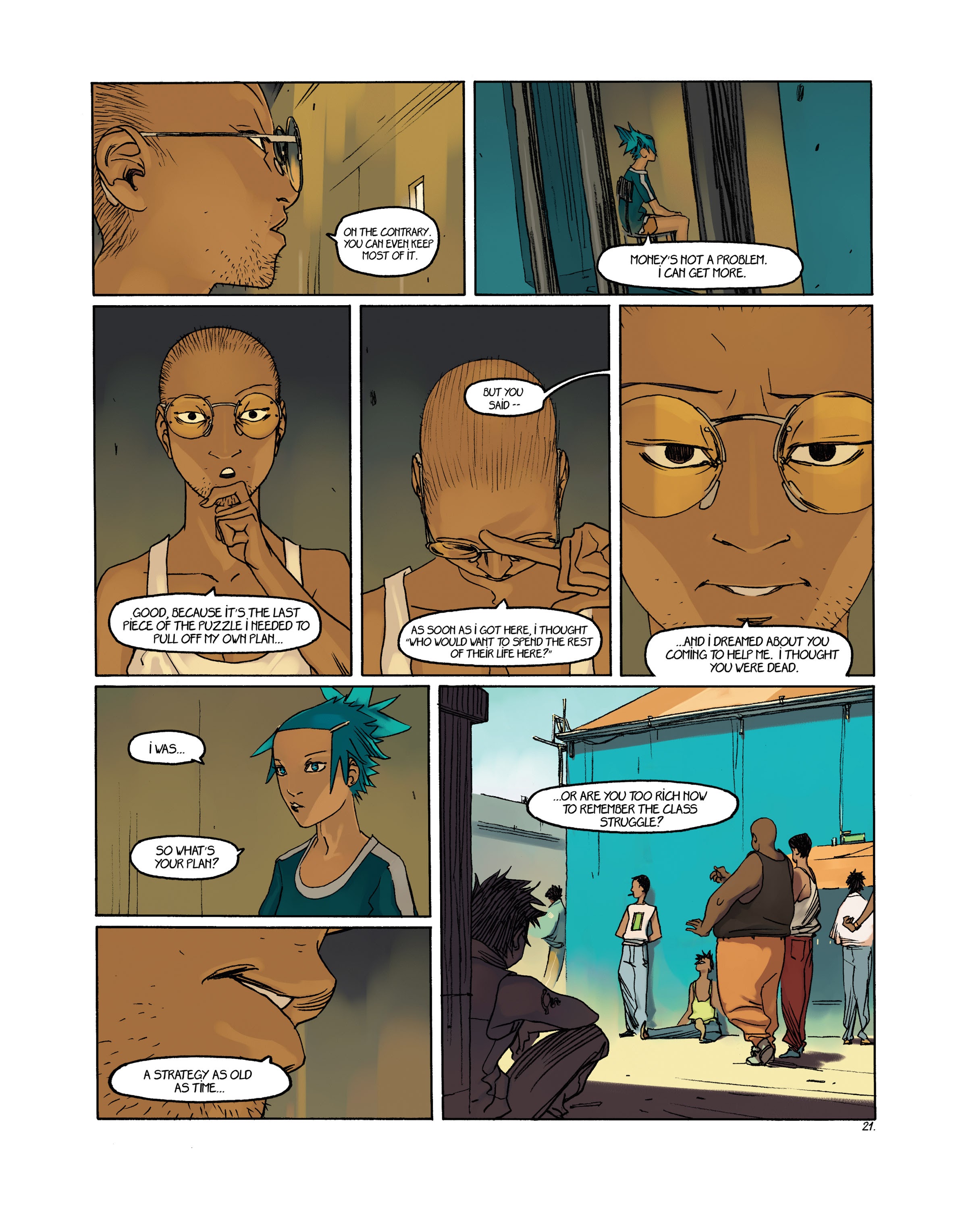 Read online Naja comic -  Issue #3 - 23