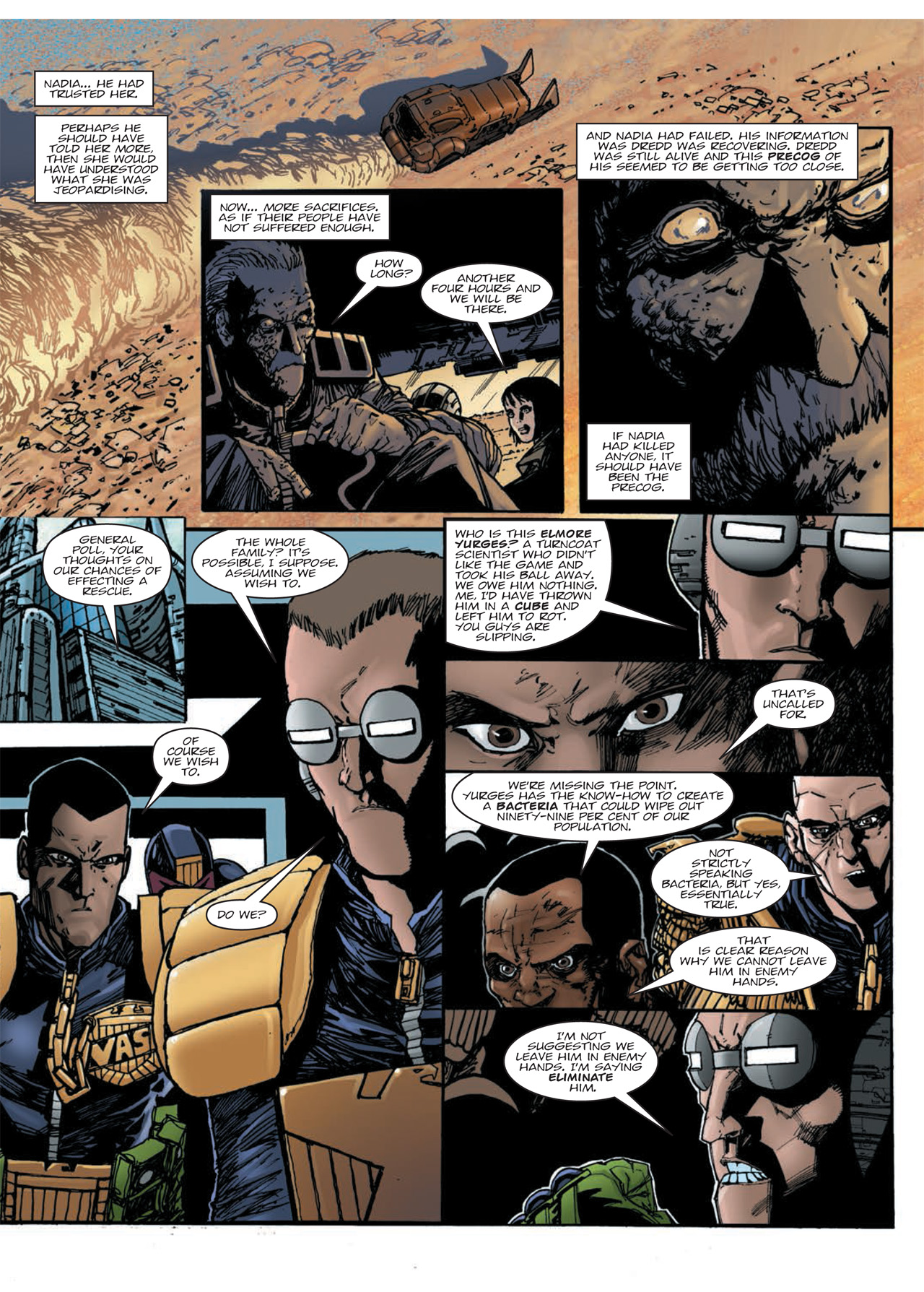 Read online Judge Dredd: Day of Chaos - The Fourth Faction comic -  Issue # TPB (Part 2) - 43