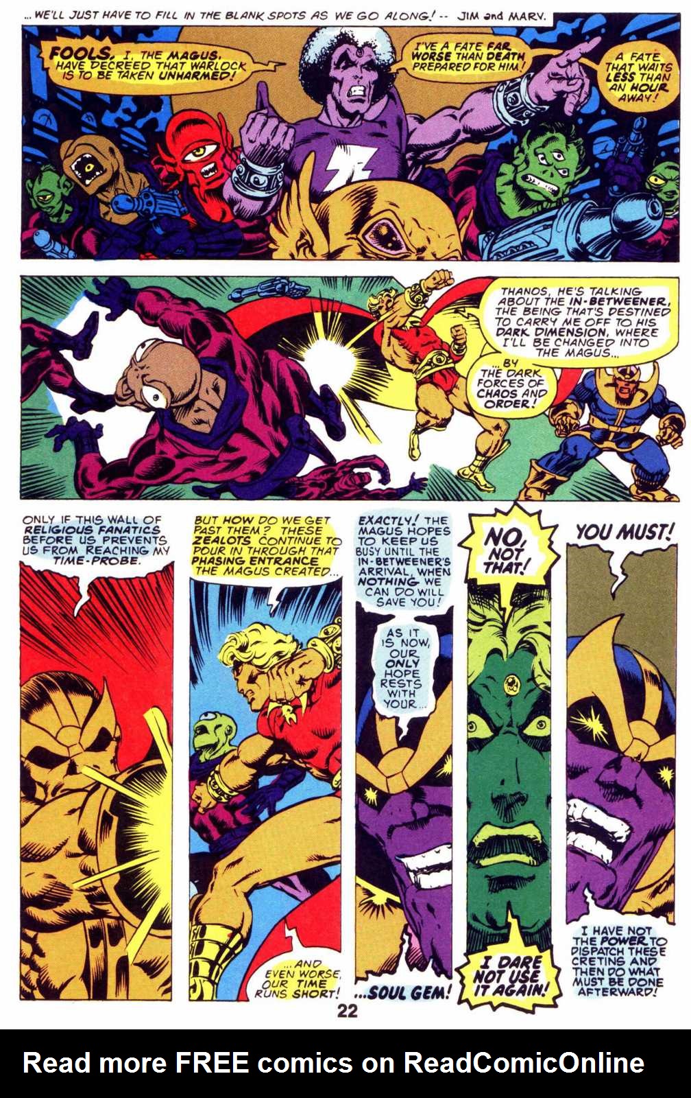 Read online Warlock (1982) comic -  Issue #3 - 22