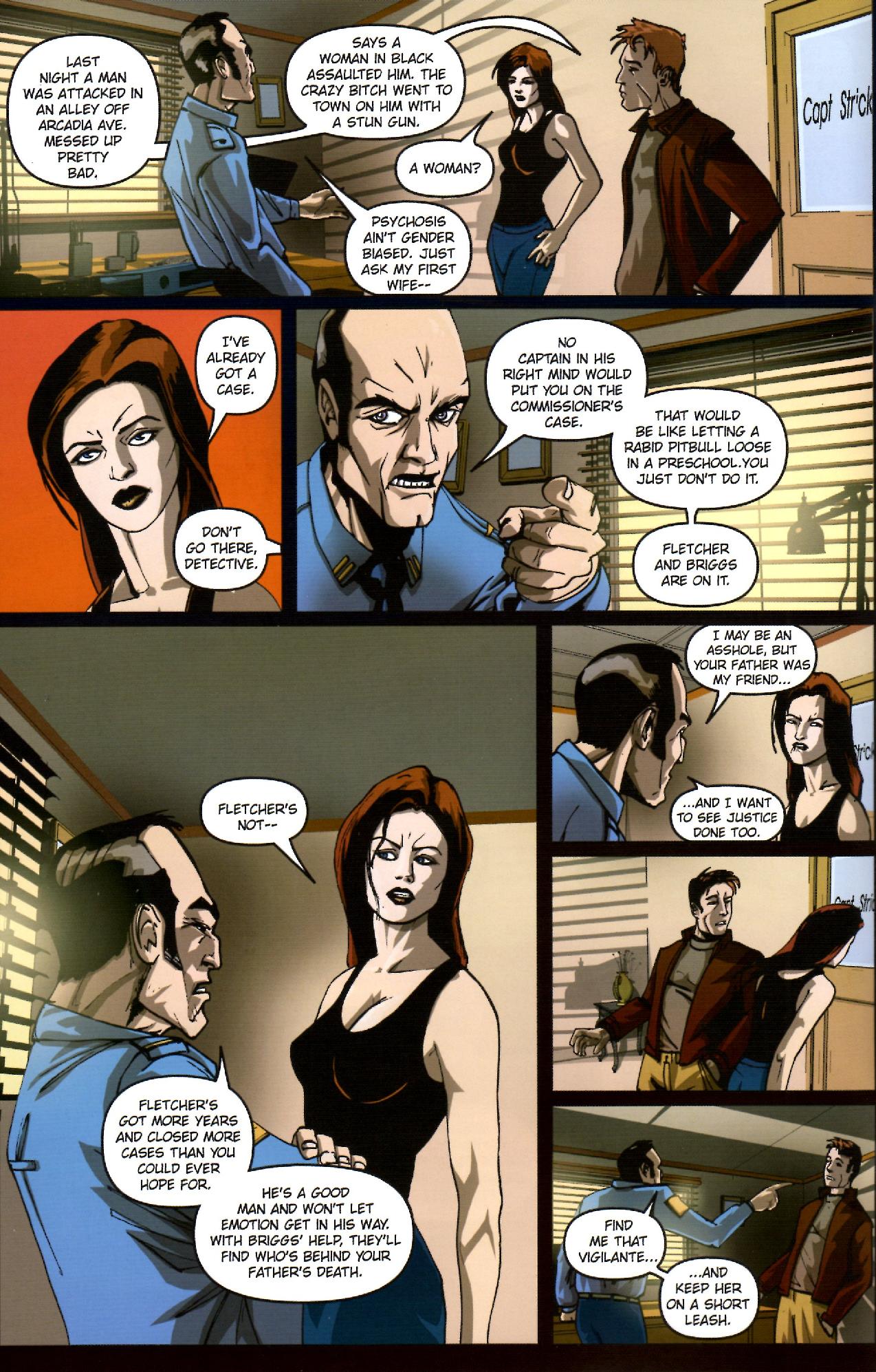 Read online Black Scorpion comic -  Issue #2 - 8