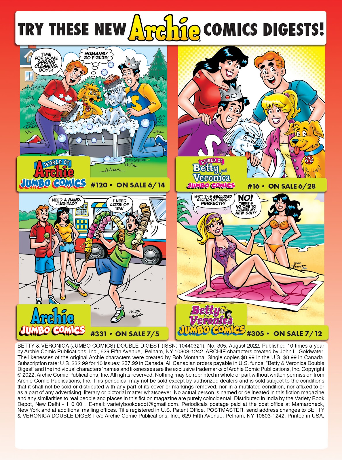 Betty and Veronica Double Digest issue 305 - Page 181