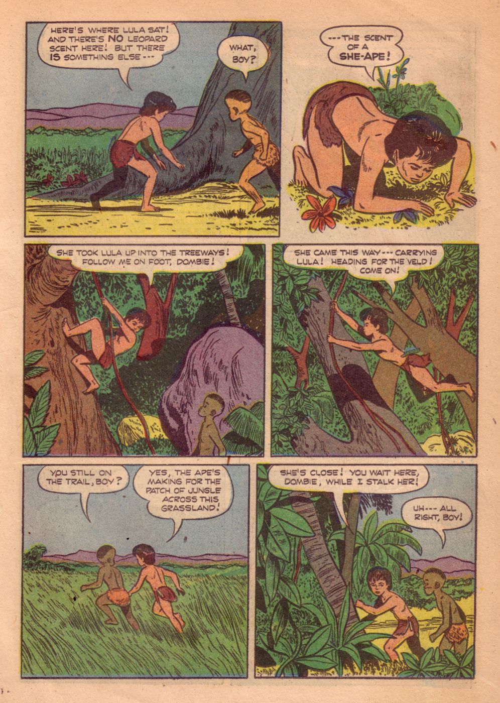 Read online Tarzan (1948) comic -  Issue #55 - 23