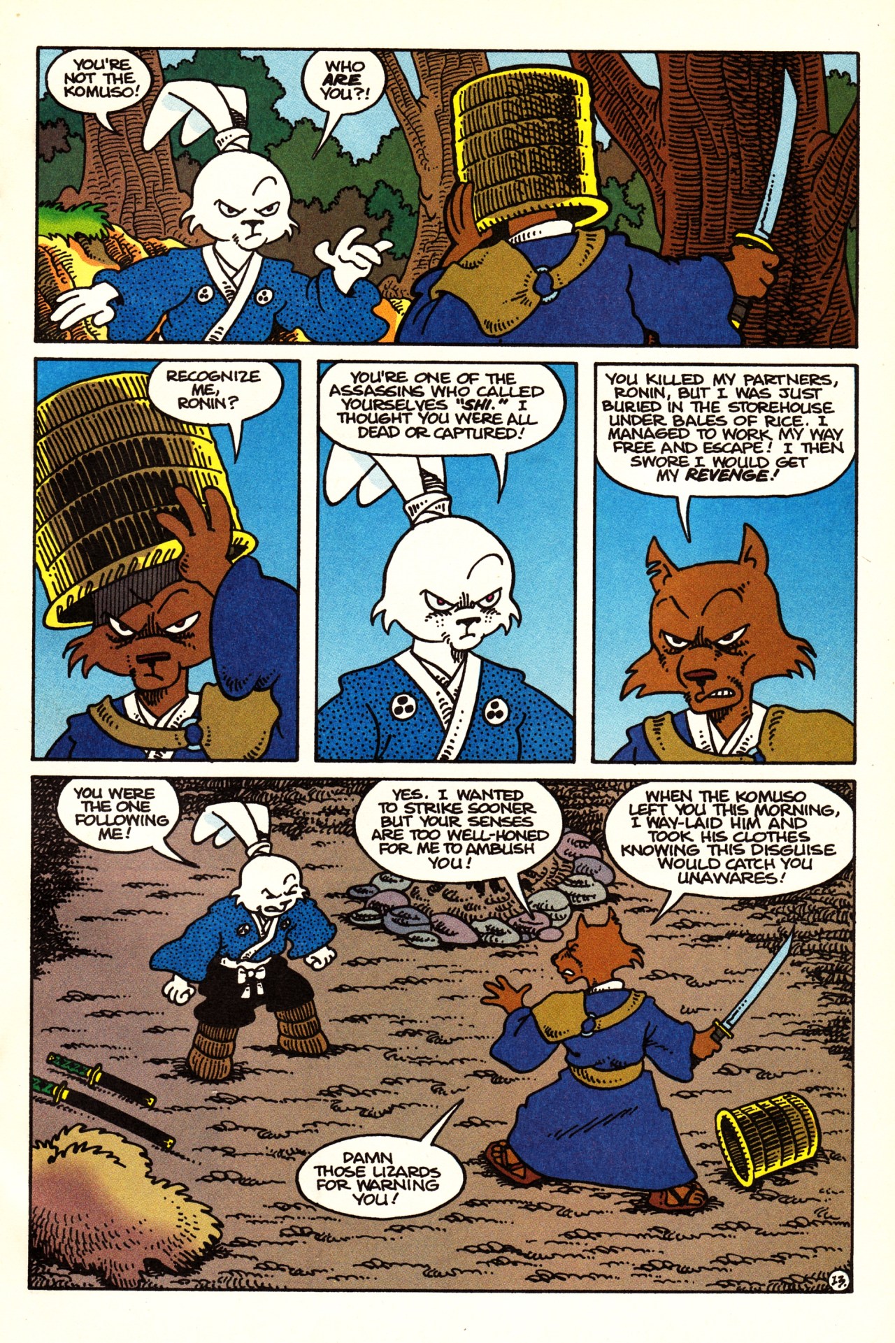 Read online Usagi Yojimbo (1993) comic -  Issue #7 - 15