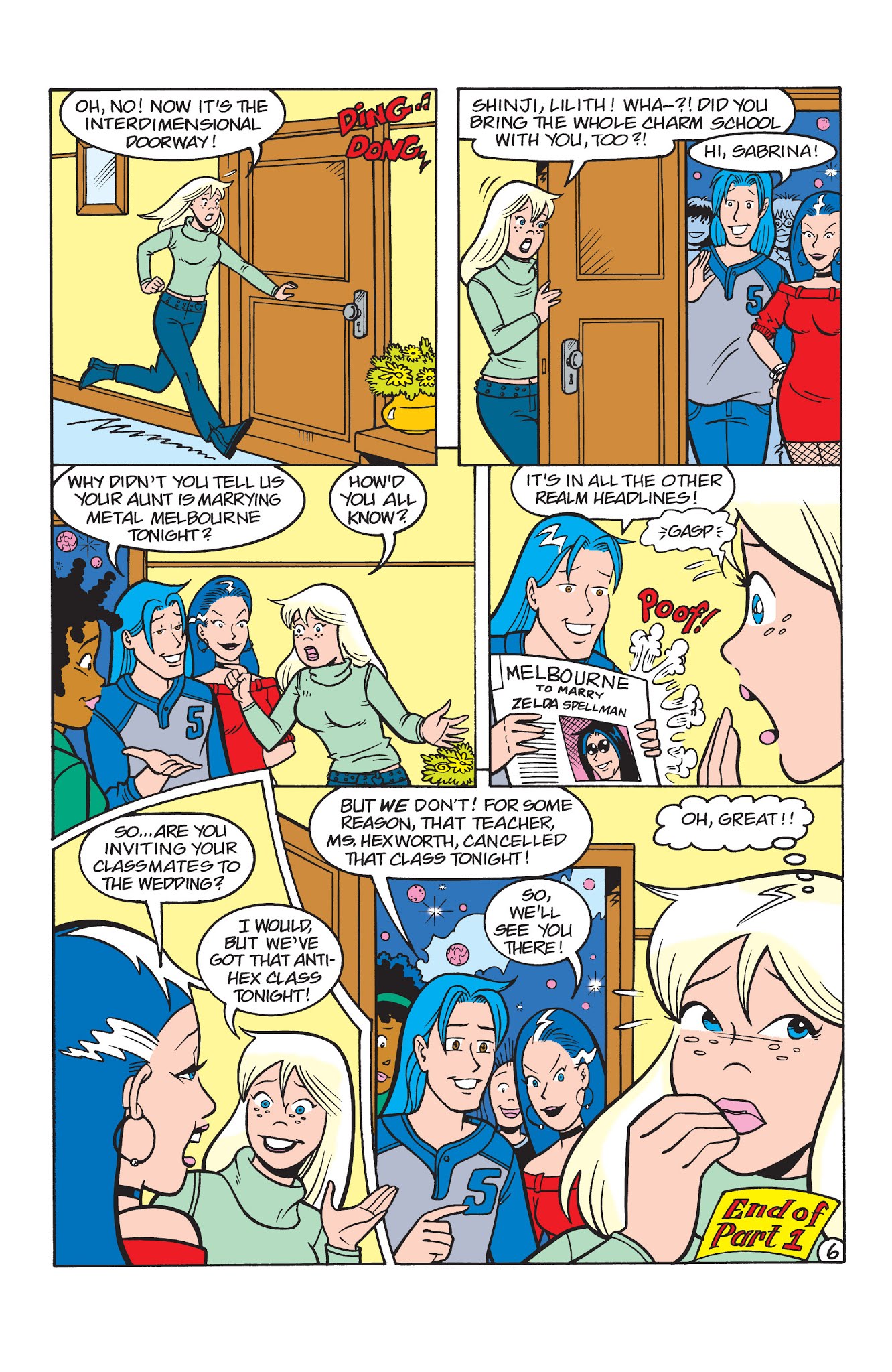 Read online Sabrina the Teenage Witch (2000) comic -  Issue #53 - 7