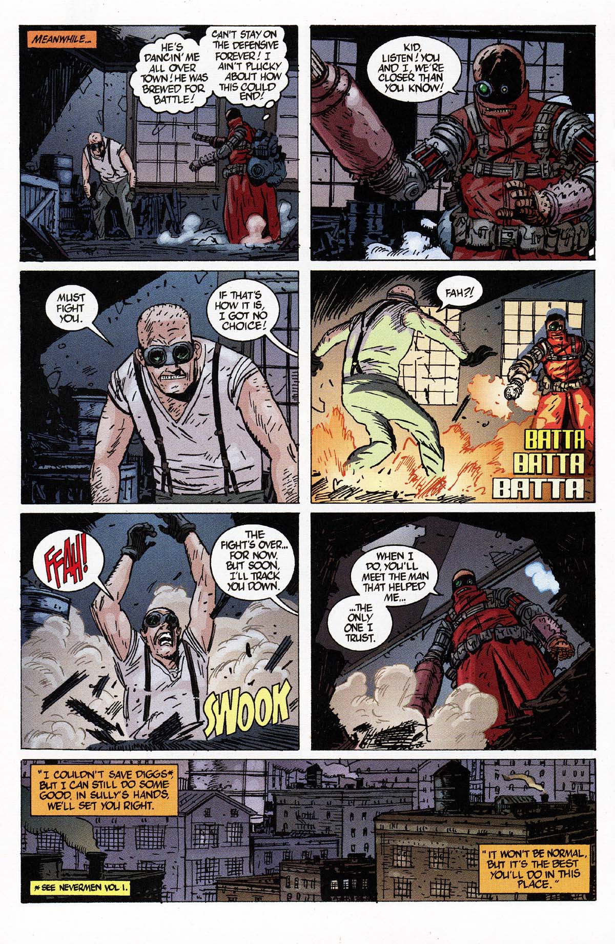 Read online The Nevermen: Streets of Blood comic -  Issue #3 - 16