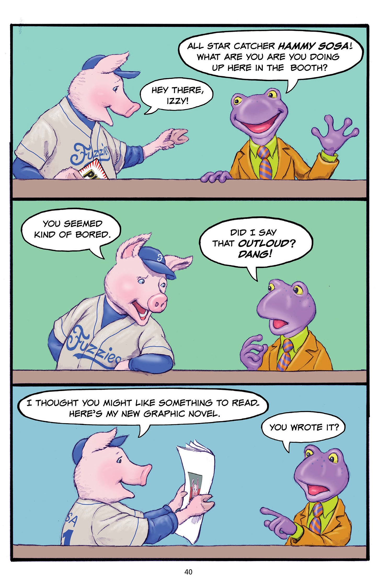 Read online Fuzzy Baseball comic -  Issue #3 - 42