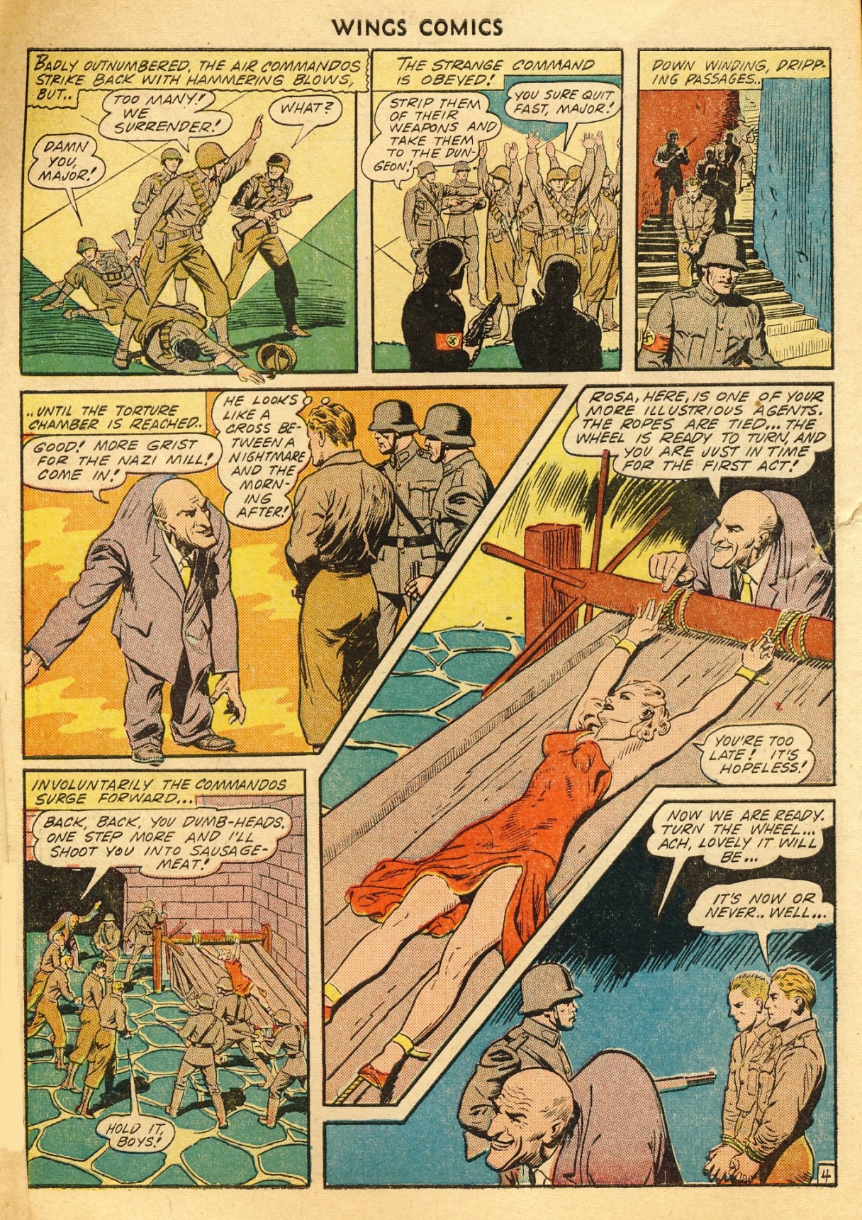 Read online Wings Comics comic -  Issue #39 - 16