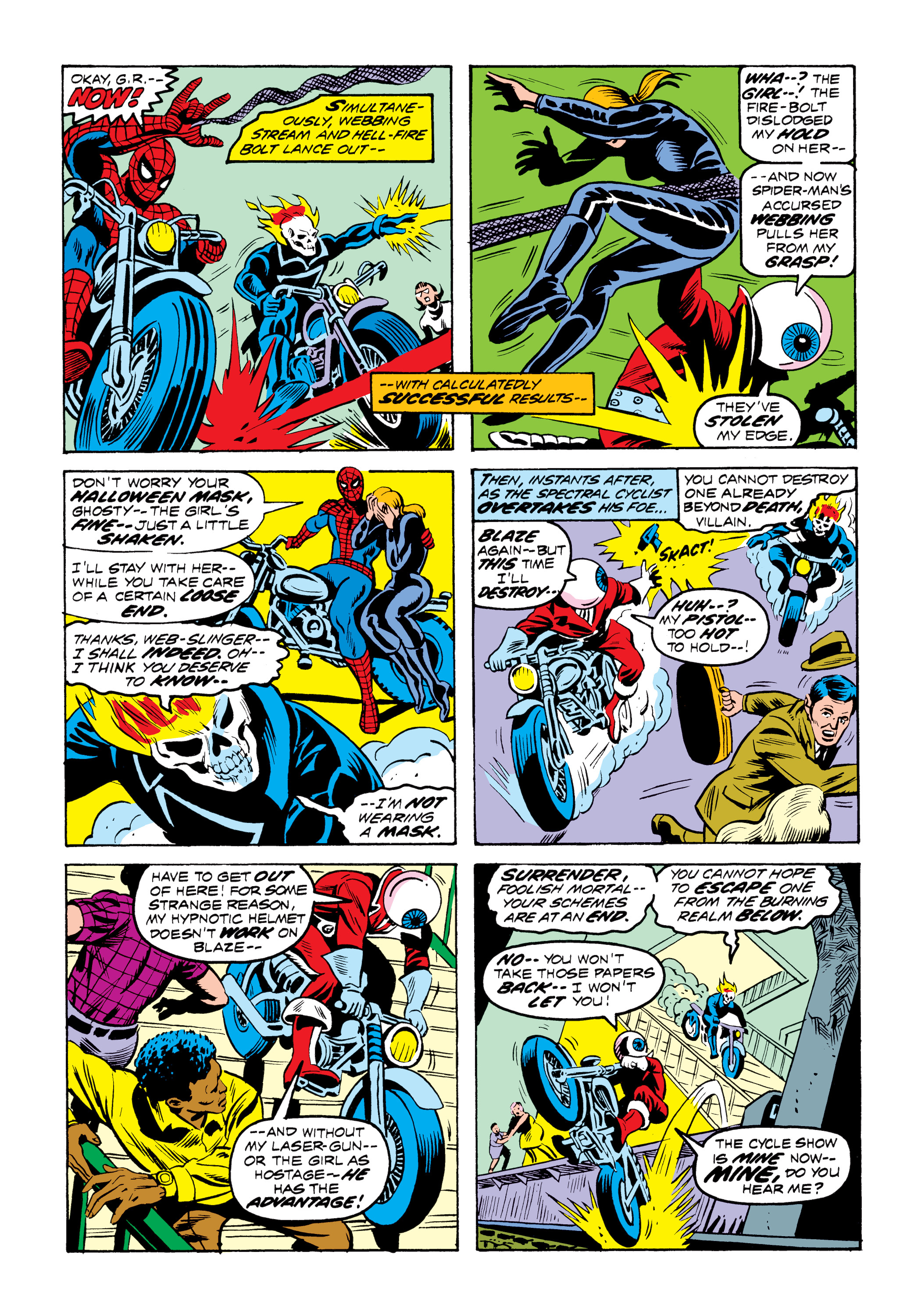 Read online Marvel Masterworks: Ghost Rider comic -  Issue # TPB 1 (Part 3) - 95