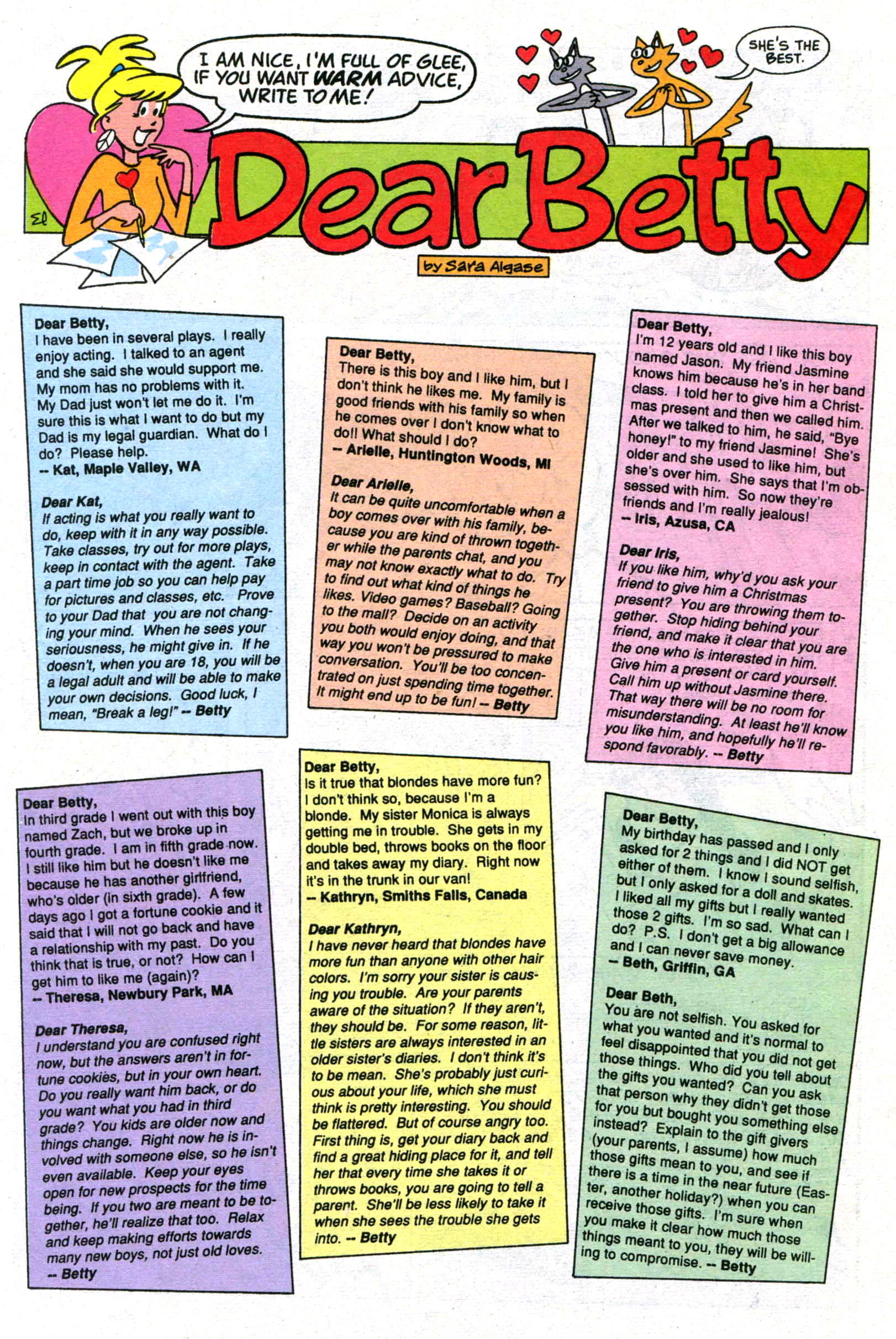 Read online Betty comic -  Issue #15 - 18