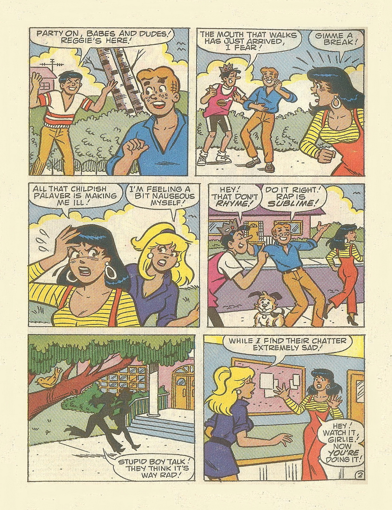 Read online Betty and Veronica Digest Magazine comic -  Issue #55 - 4