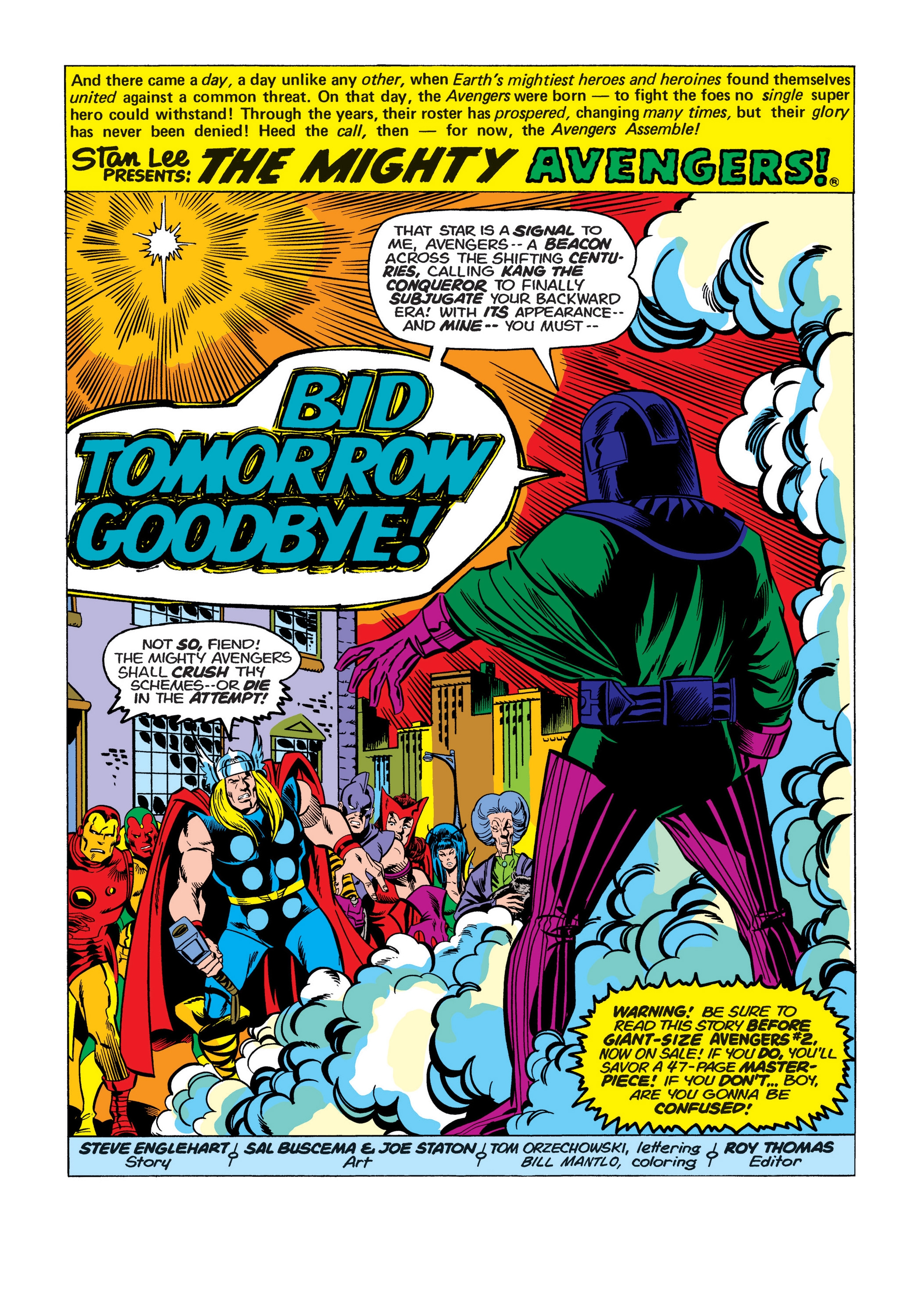 Read online Marvel Masterworks: The Avengers comic -  Issue # TPB 14 (Part 1) - 8