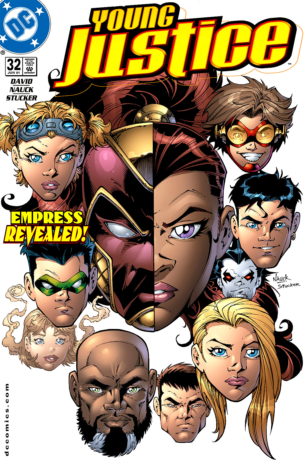 Read online Young Justice (1998) comic -  Issue #32 - 1