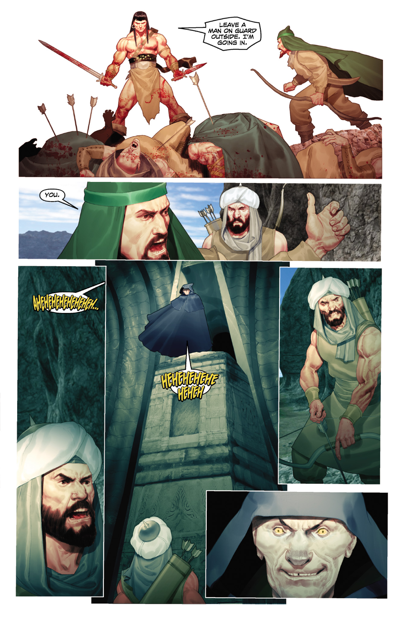 Read online Conan and the People of the Black Circle comic -  Issue #4 - 9