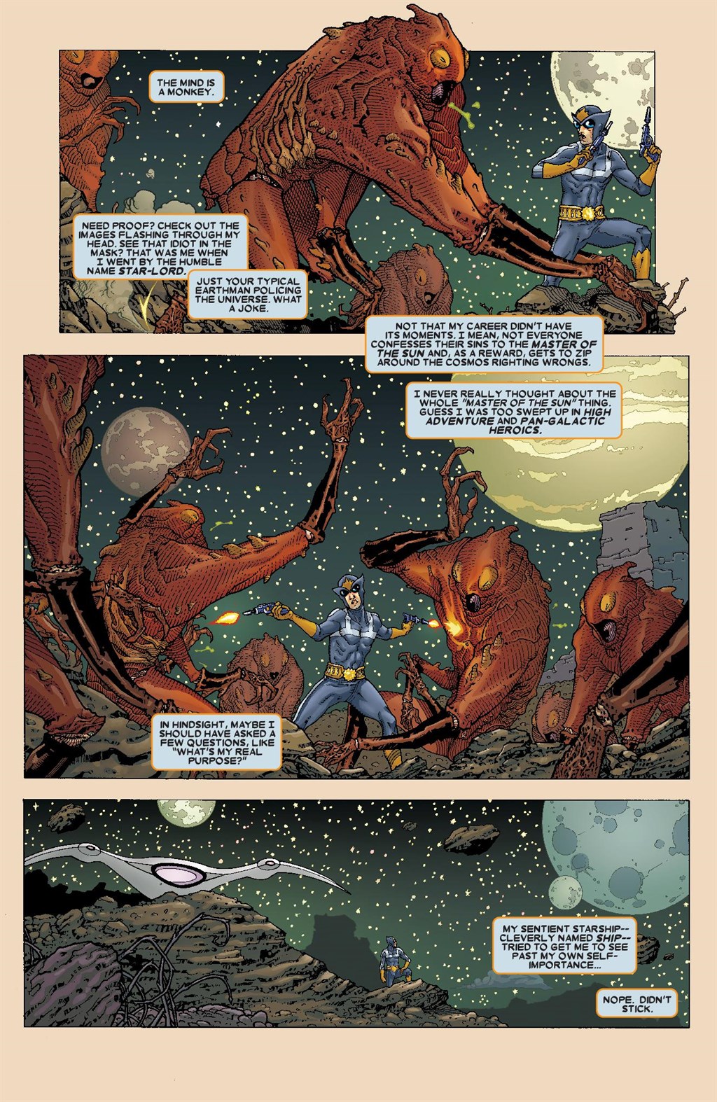 Read online Star-Lord: The Saga of Peter Quill comic -  Issue # TPB (Part 3) - 74