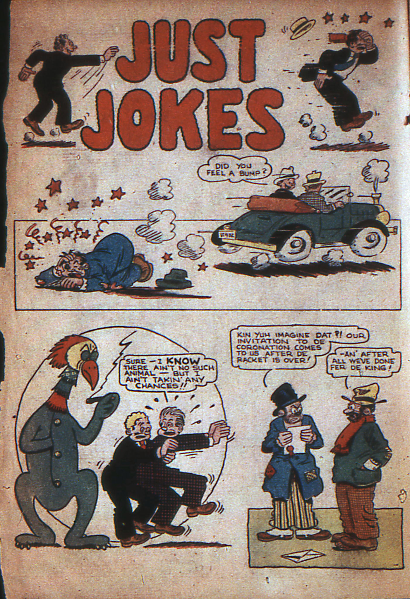 Read online More Fun Comics comic -  Issue #22 - 35
